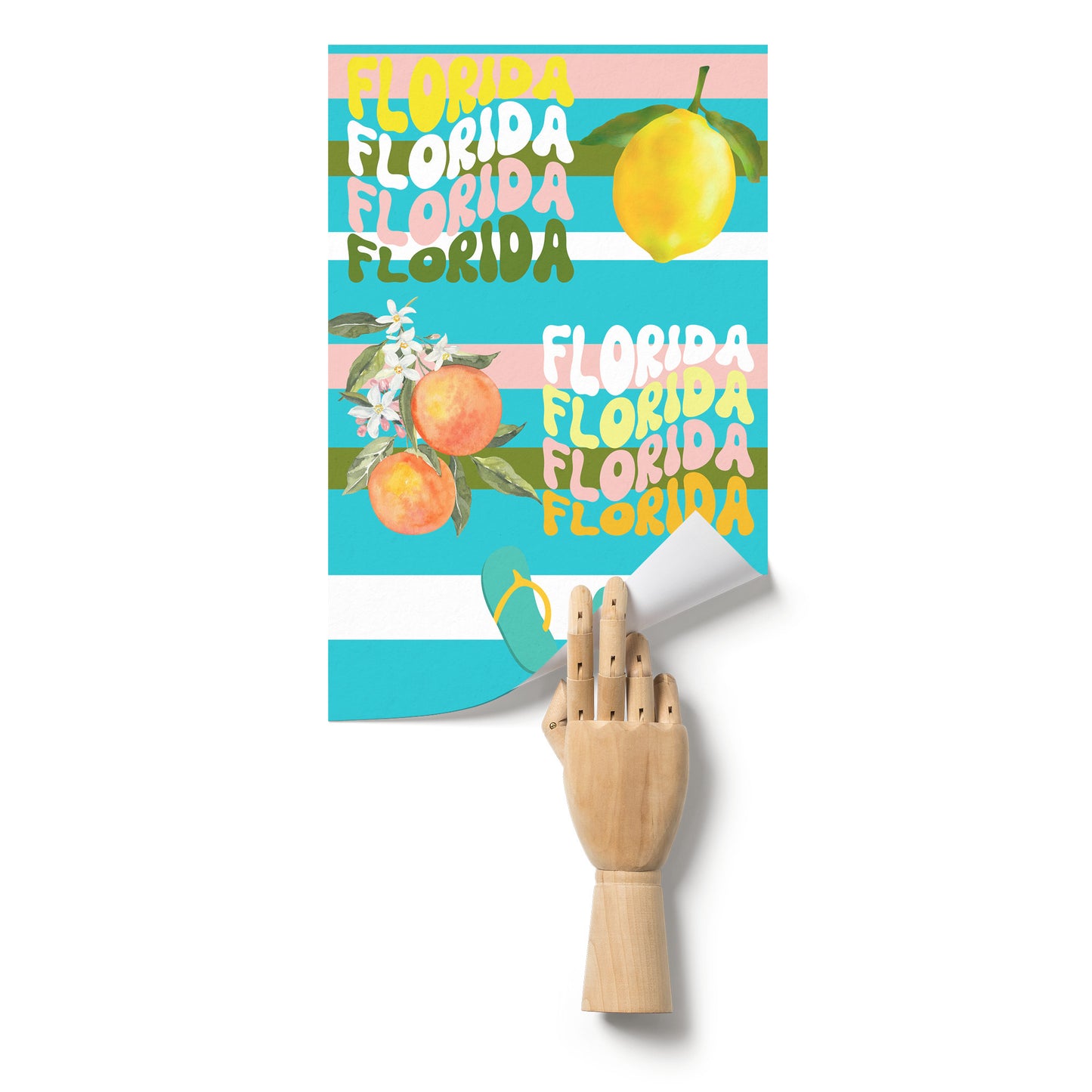 Florida With Flip Flops & Fruit by rachy Sparkle
