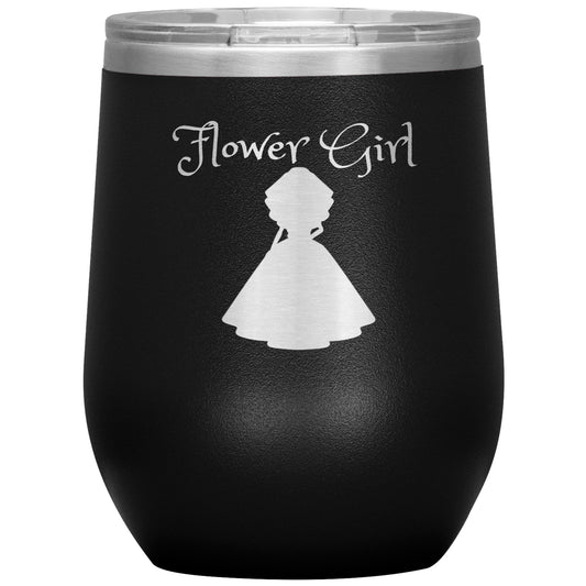 Flower Girl Tumbler, Wedding Accessory