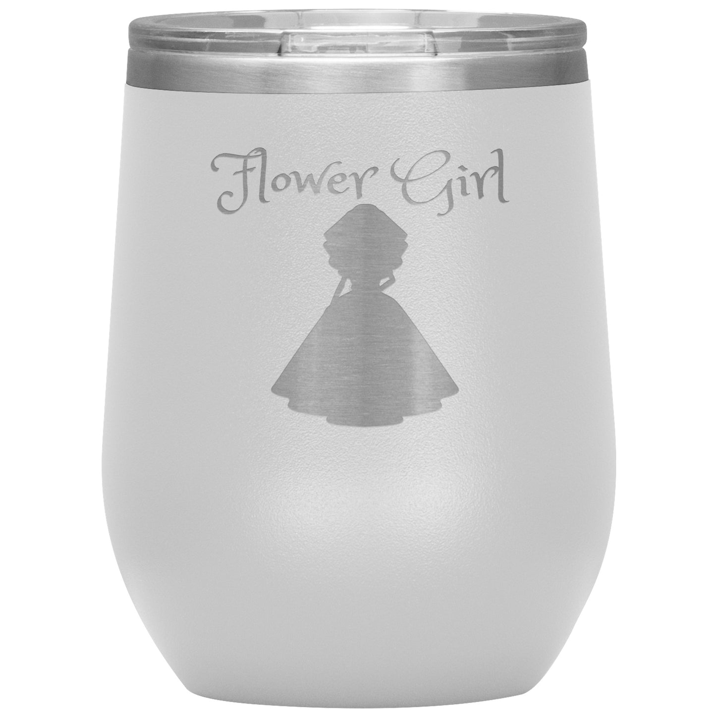 Flower Girl Tumbler, Wedding Accessory