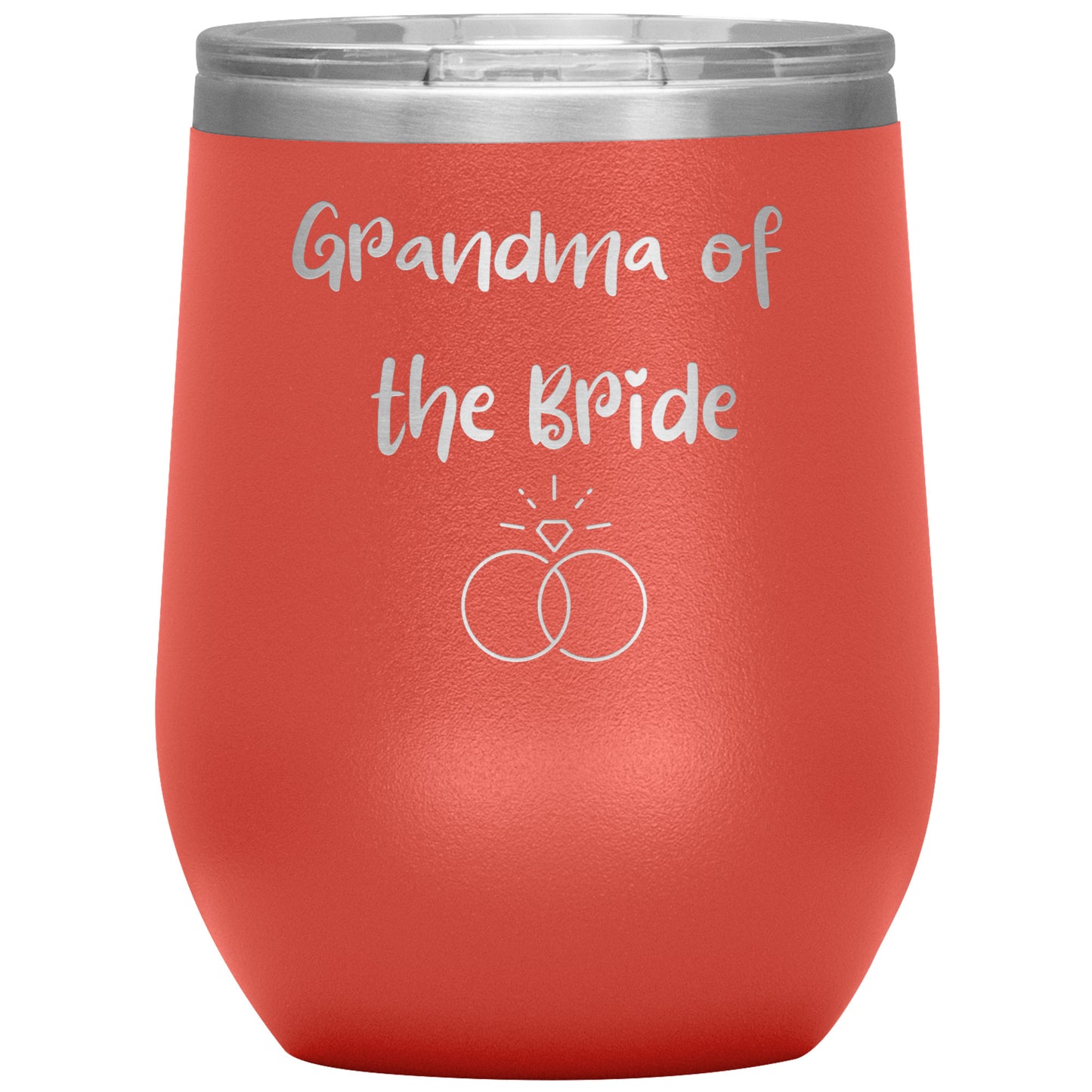 Grandma of the Bride Wine Tumbler