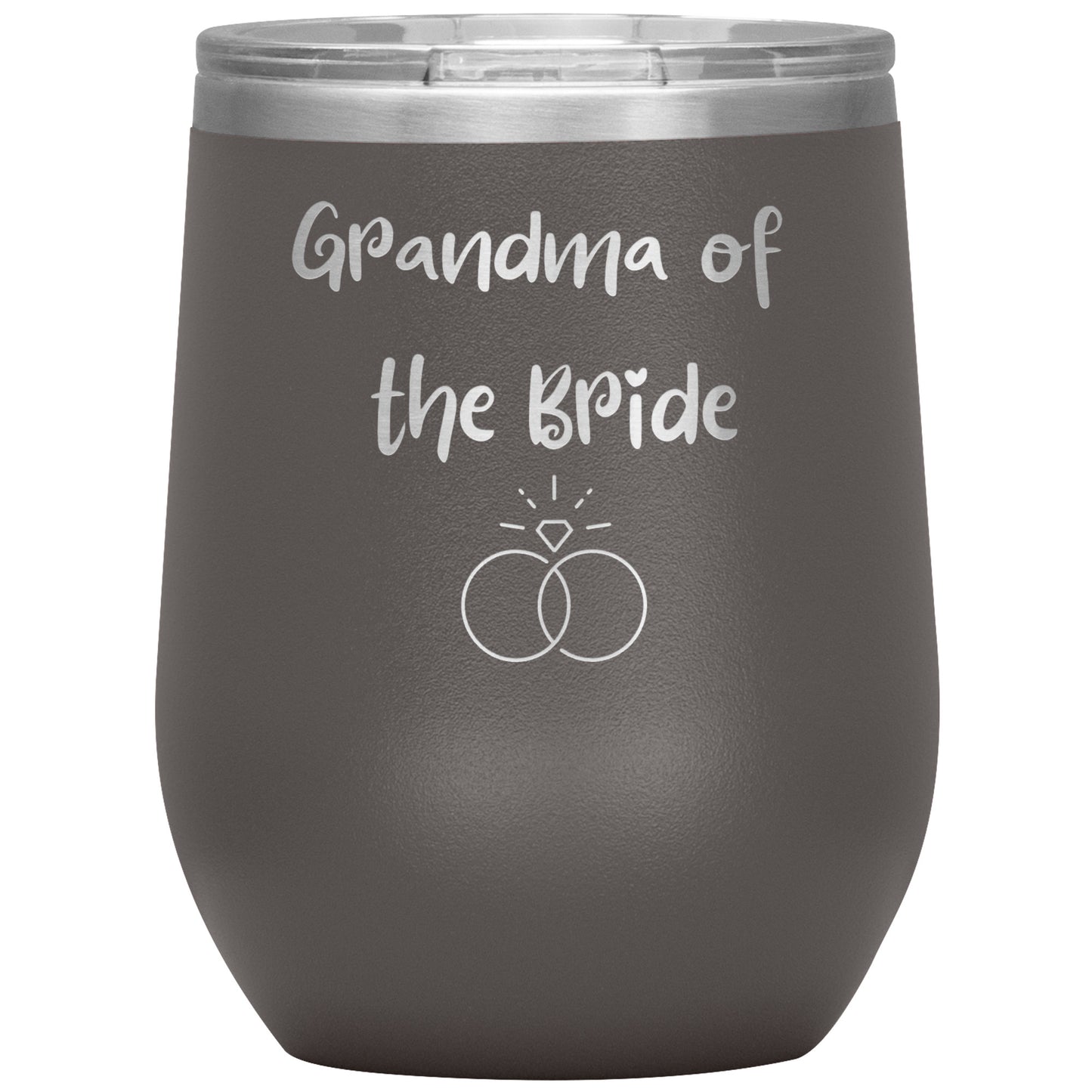 Grandma of the Bride Wine Tumbler