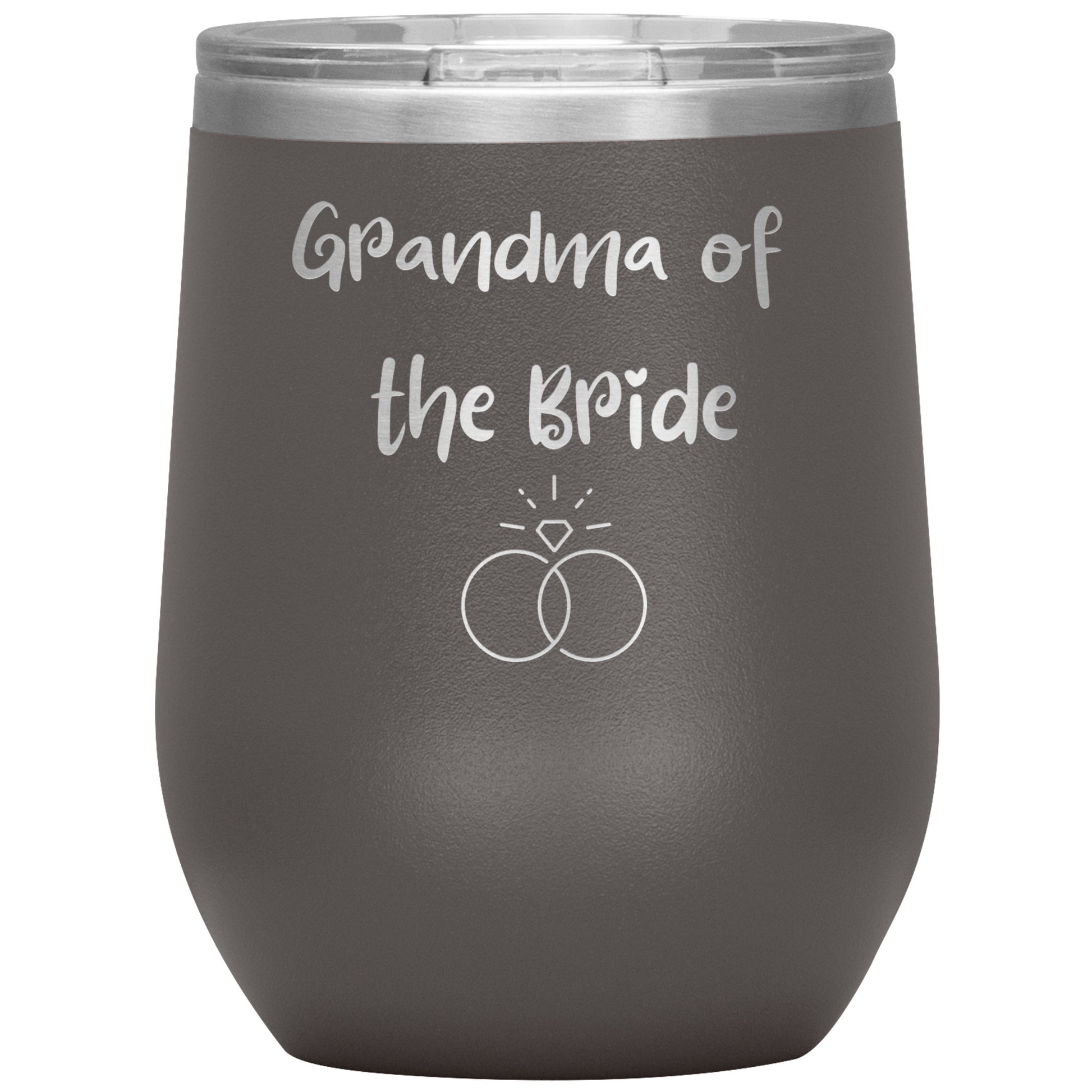 Grandma of the Bride Wine Tumbler
