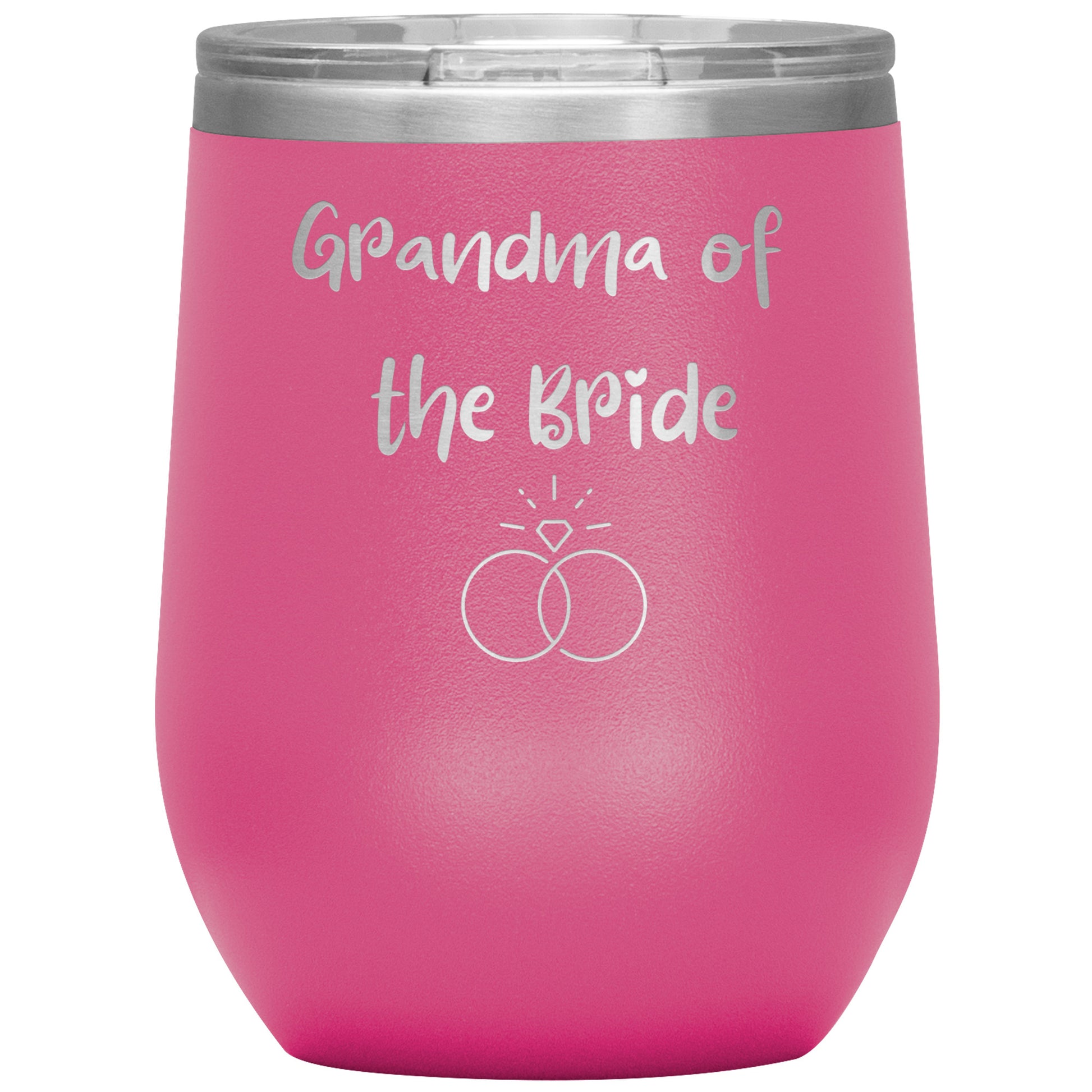 Grandma of the Bride Wine Tumbler