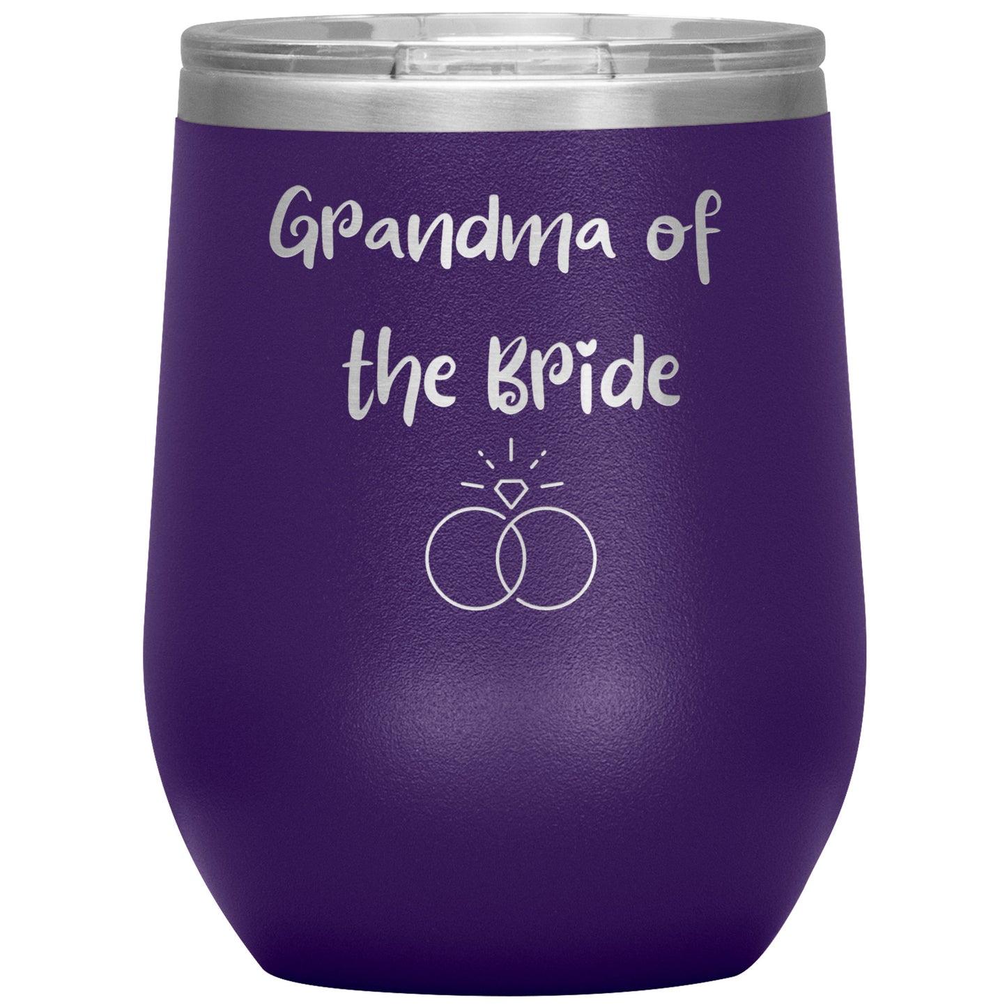 Grandma of the Bride Wine Tumbler