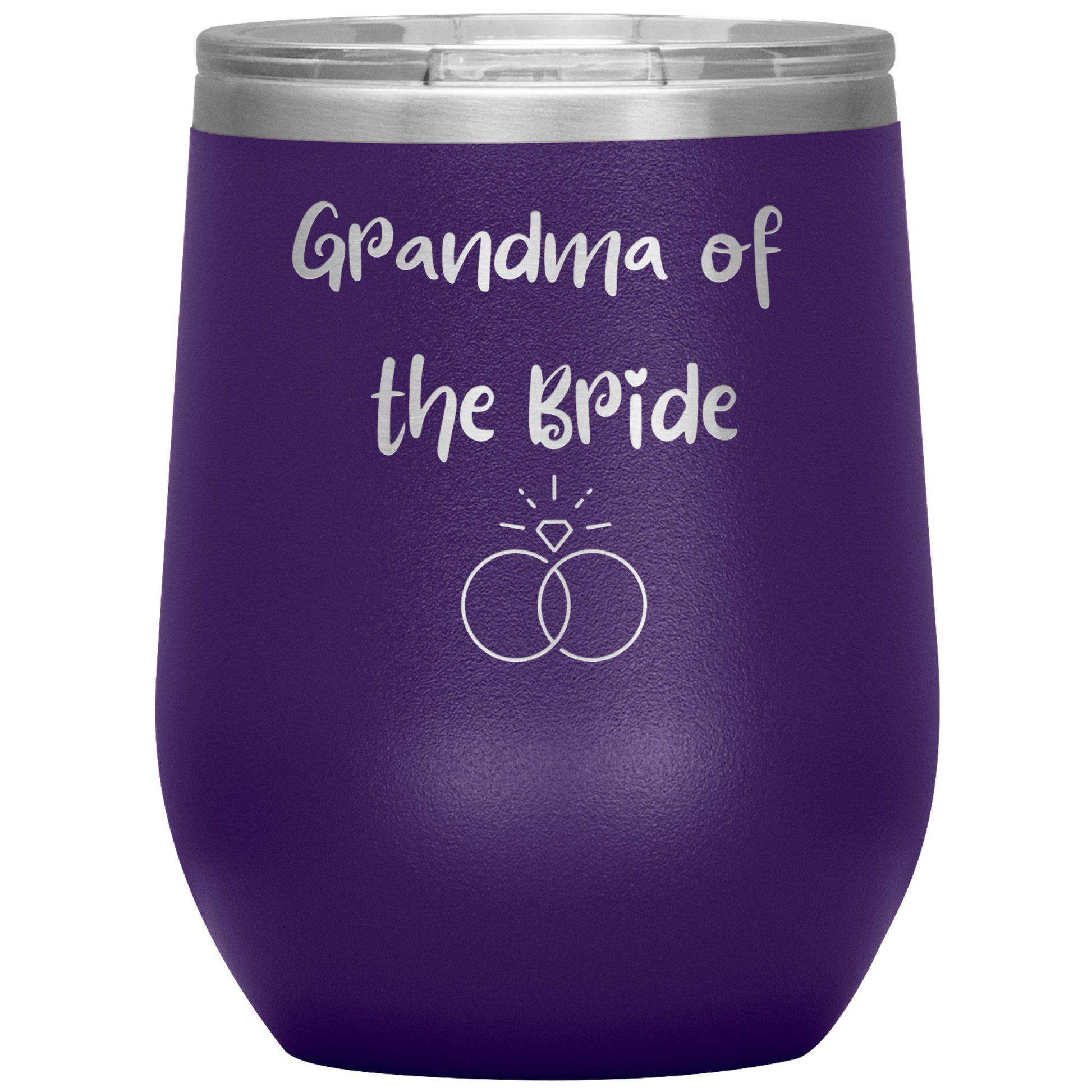 Grandma of the Bride Wine Tumbler