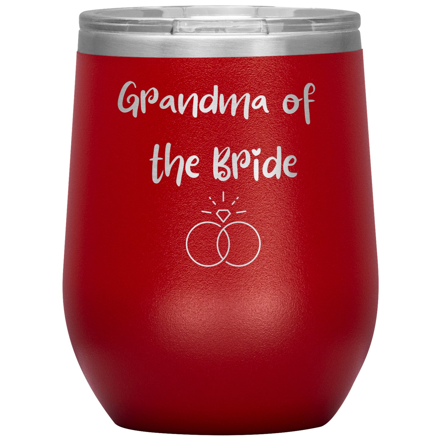 Grandma of the Bride Wine Tumbler