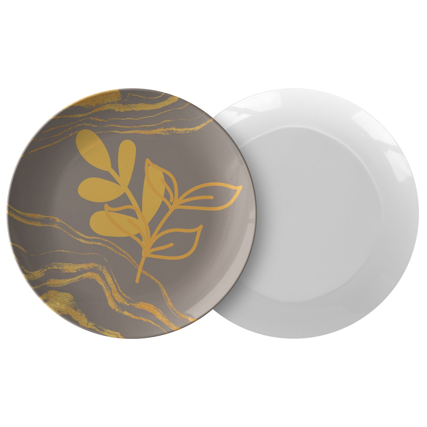 Great Abstract Plant & Floral Art, Mid Century Modern, Hand Made, Thorns, Modern, Museum Quality Art on a Plate,