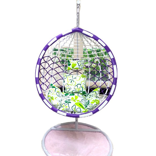 3 different Hanging Egg Chair Swings, Single Thick Rattan Hanging Chair, Leisure Outdoor Balcony Hanging Chair for Indoor or Outdoor, Patio Garden