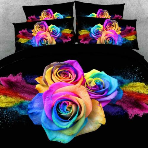 Modern/Fashion Comforter Bed Sheet Set/Bed Linen/Bedding Set 3D 40+ variations, Tropical Plants Flower 100% Polyester Quilt Cover Set