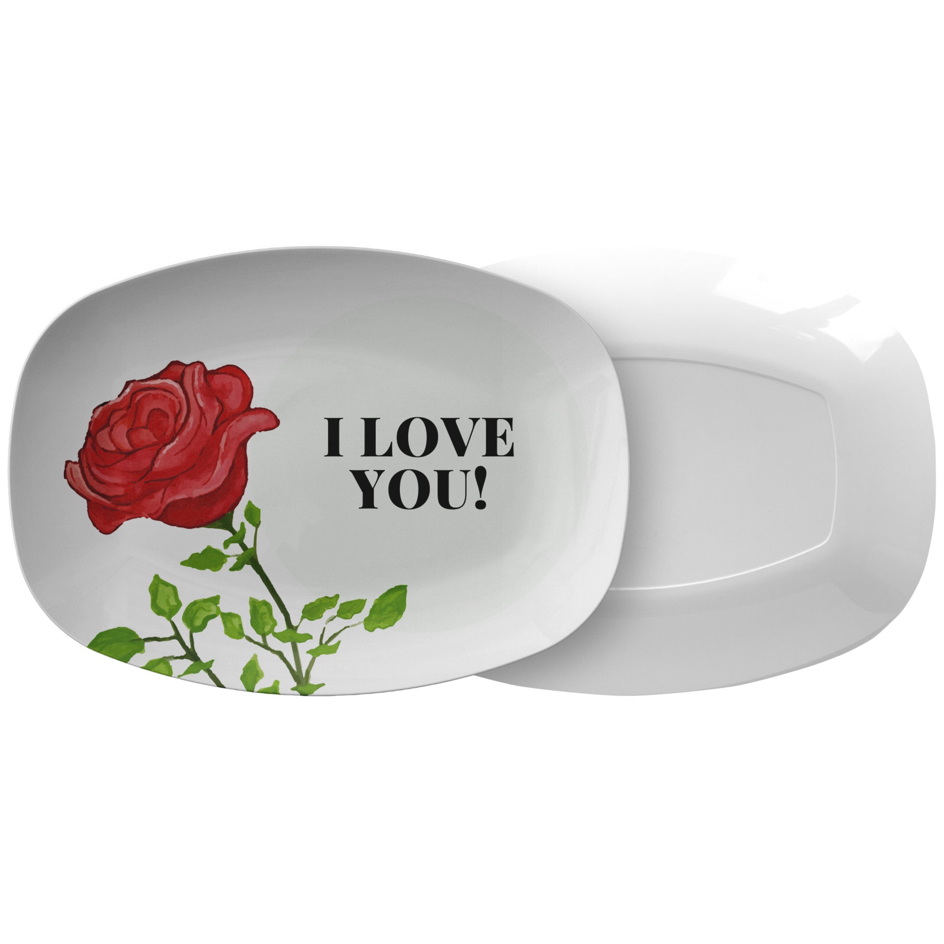 "I Love You" Platter By Rachy Sparkle