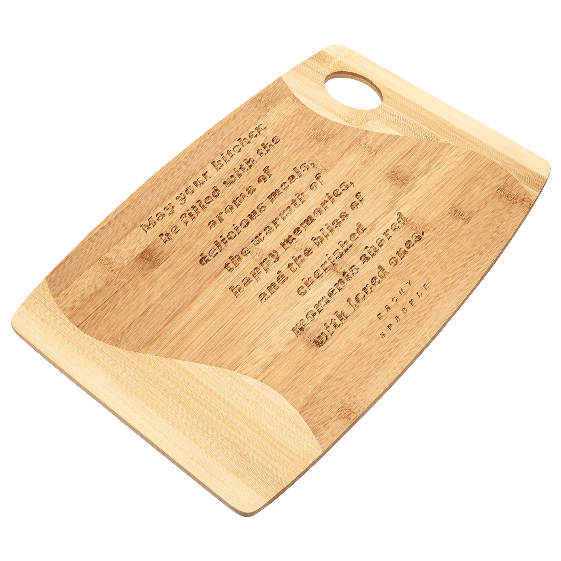 KITCHEN BLISS CUTTING BOARD, MULTI-USE, BY RACHY SPARKLE