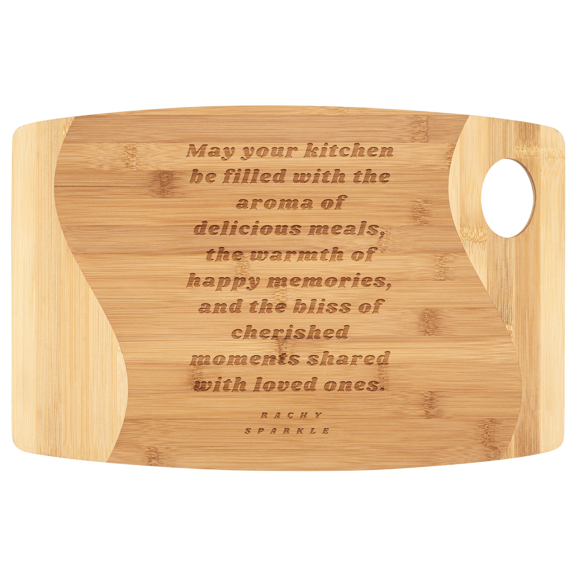 KITCHEN BLISS CUTTING BOARD, MULTI-USE, BY RACHY SPARKLE