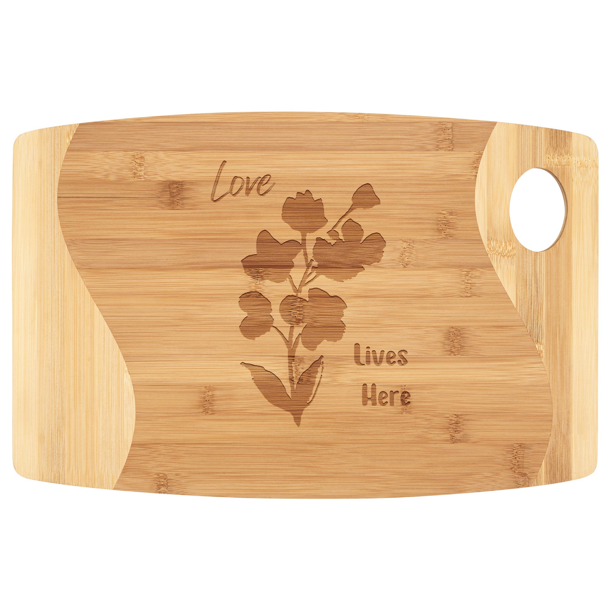 Love Lives Here Cutting Board