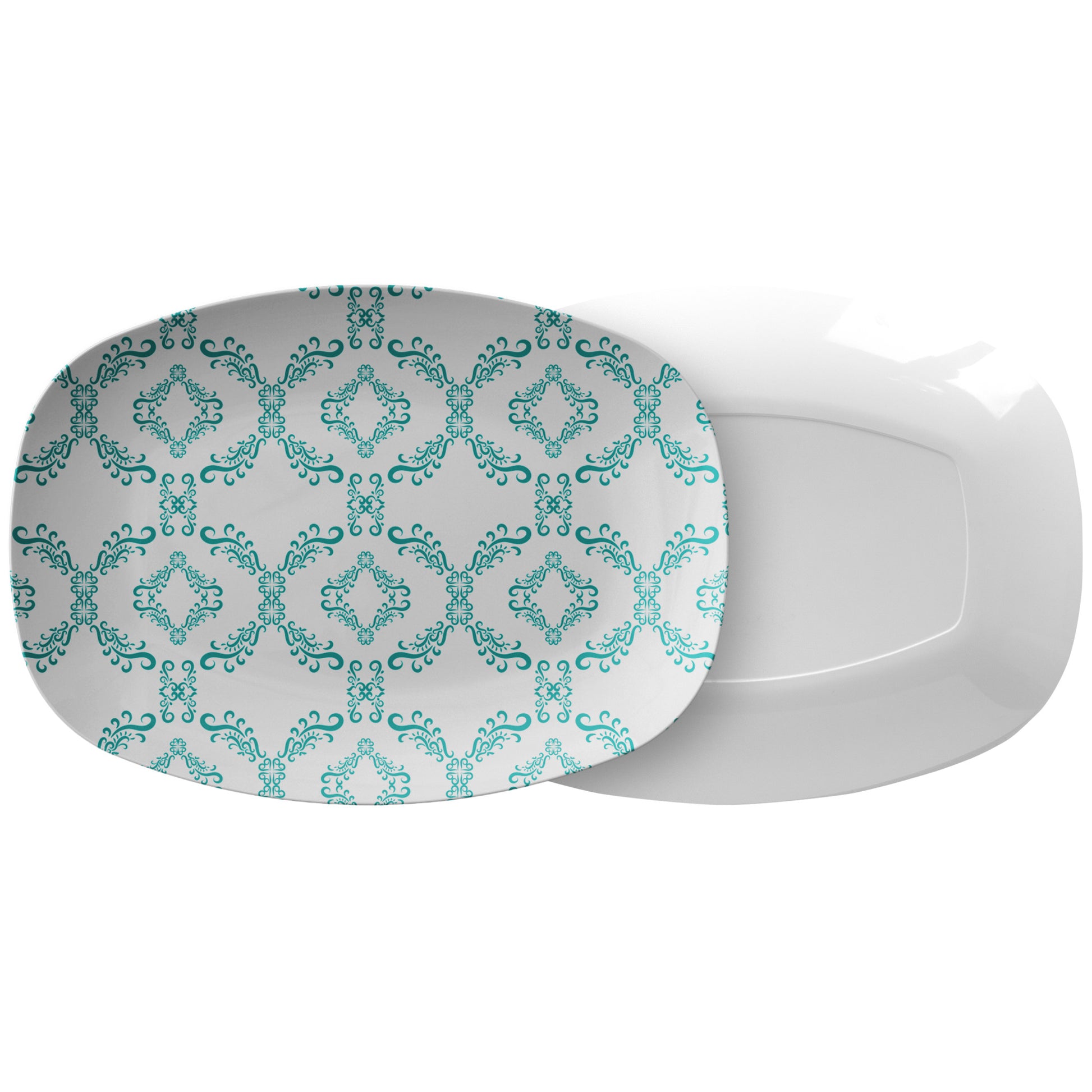 Luxurious Blue & white Serving Platter Designed by Rachy Sparkle