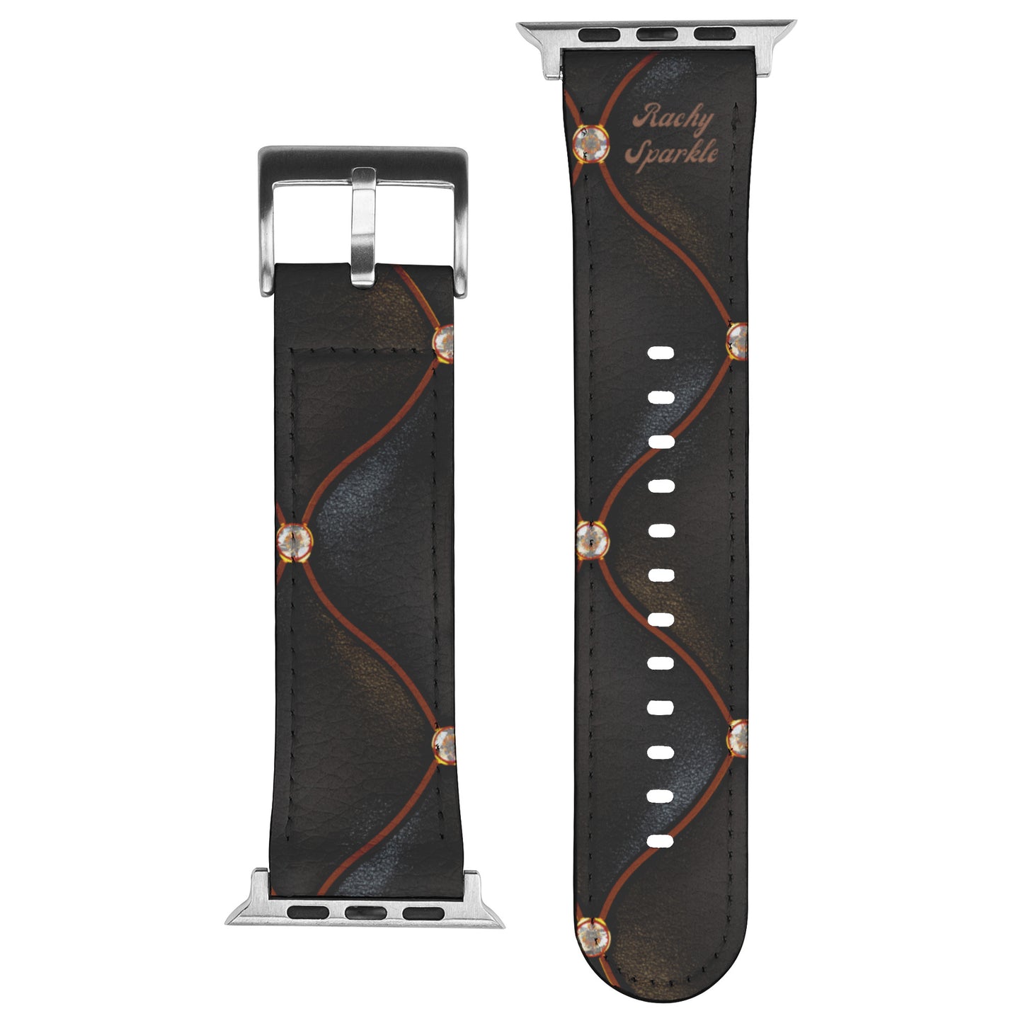 Luxury Apple watch Band, Custom-Designed By Rachy Sparkle