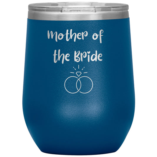 Mother of The Bride Wine Tumbler