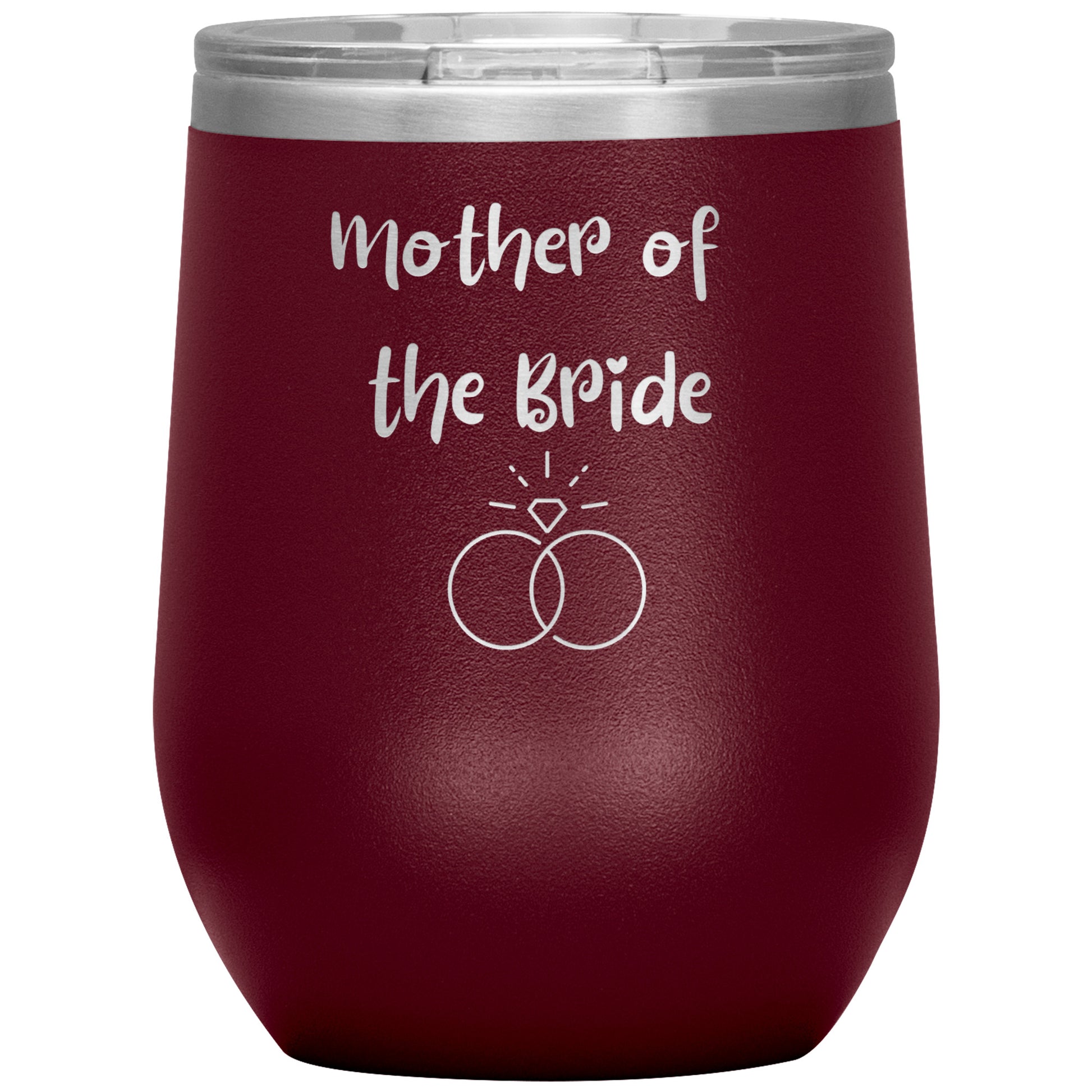 Mother of The Bride Wine Tumbler