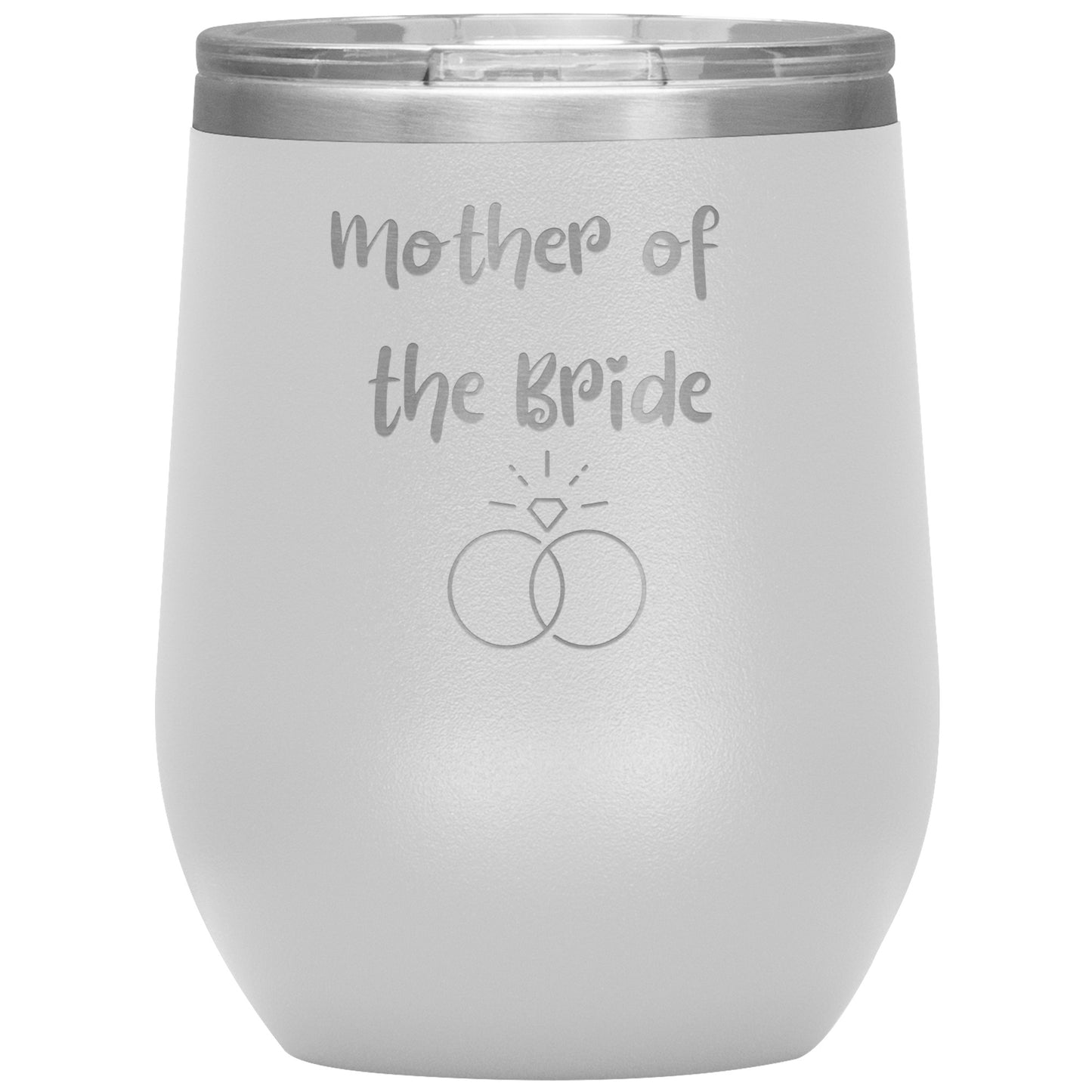 Mother of The Bride Wine Tumbler
