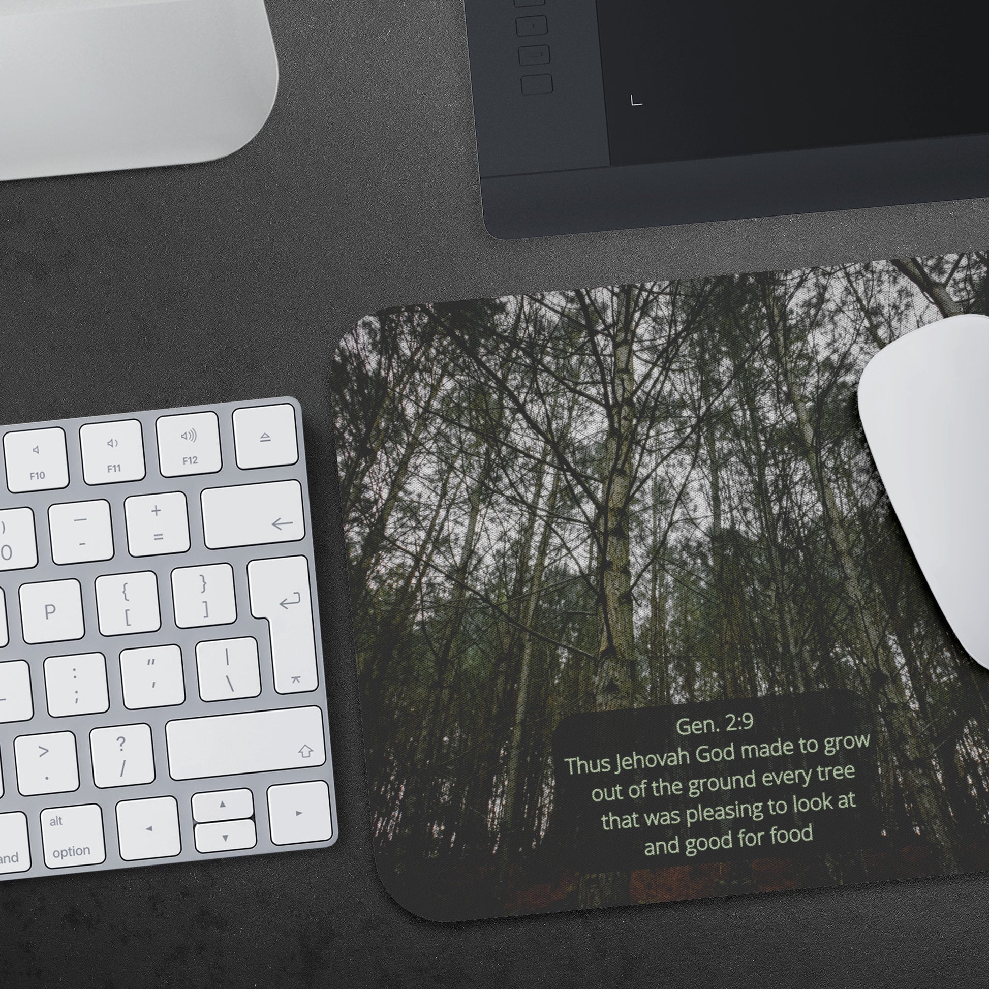 Mousepad, Christian, Gen 2:9