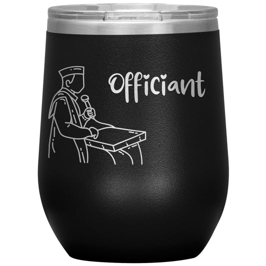 Officiant, 12 oz Wine Tumbler