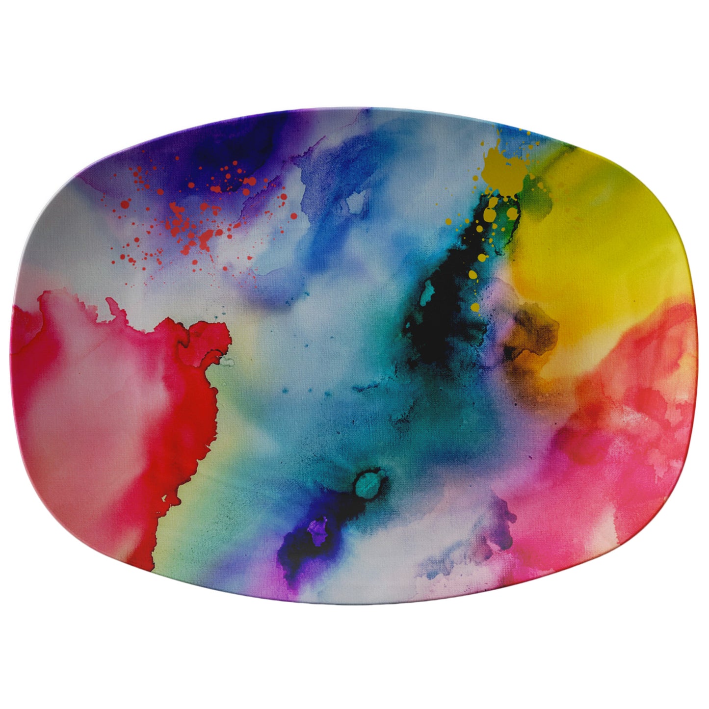 Paint Splatter Platter by Rachy Sparkle