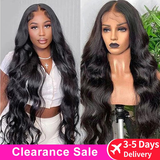 Front Human Hair Wigs For Women. 13x4 HD Transparent Lace, Pre Plucked Body Wave 13x6 Lace Frontal Wigs Body Wave Human Hair Wigs