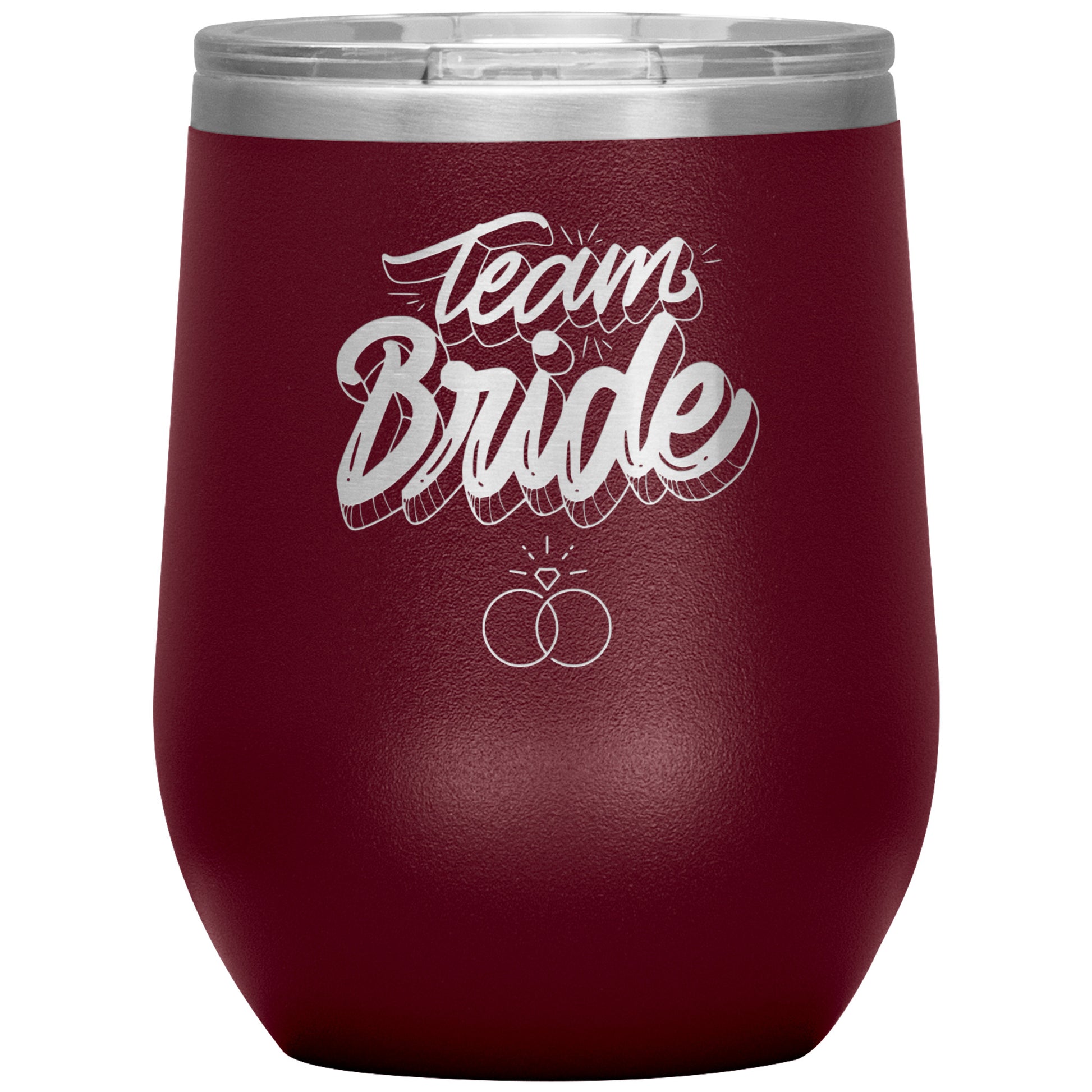 Team Bride Wine Tumbler