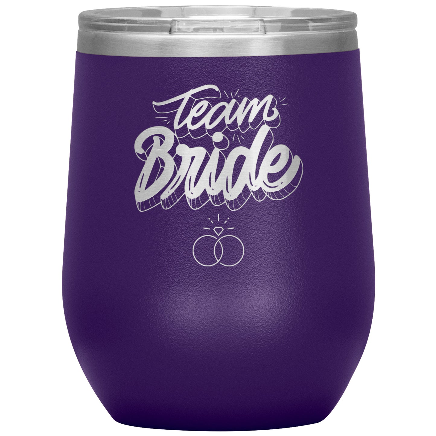 Team Bride Wine Tumbler