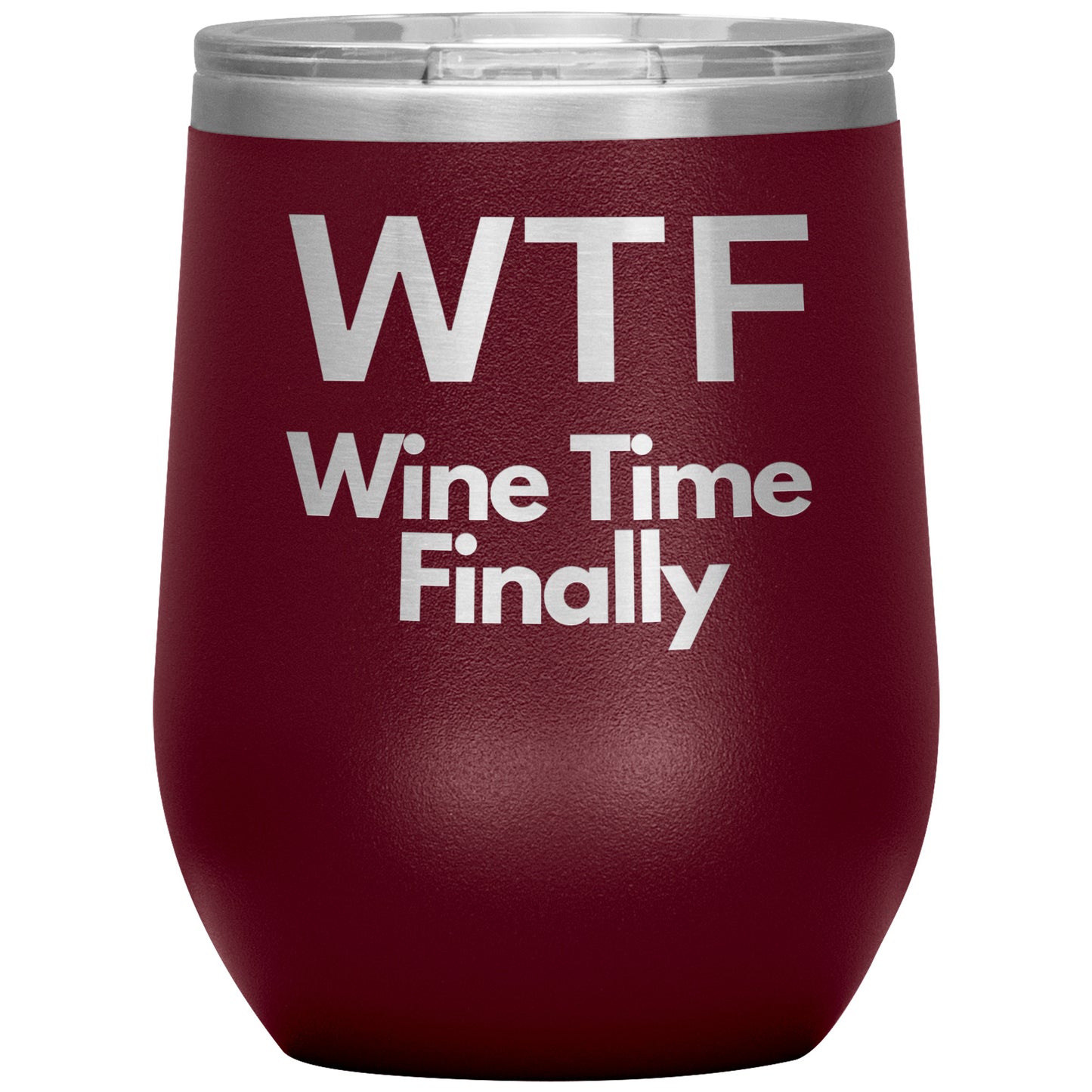 WTF-Wine Time Finally by Rachy Sparkle
