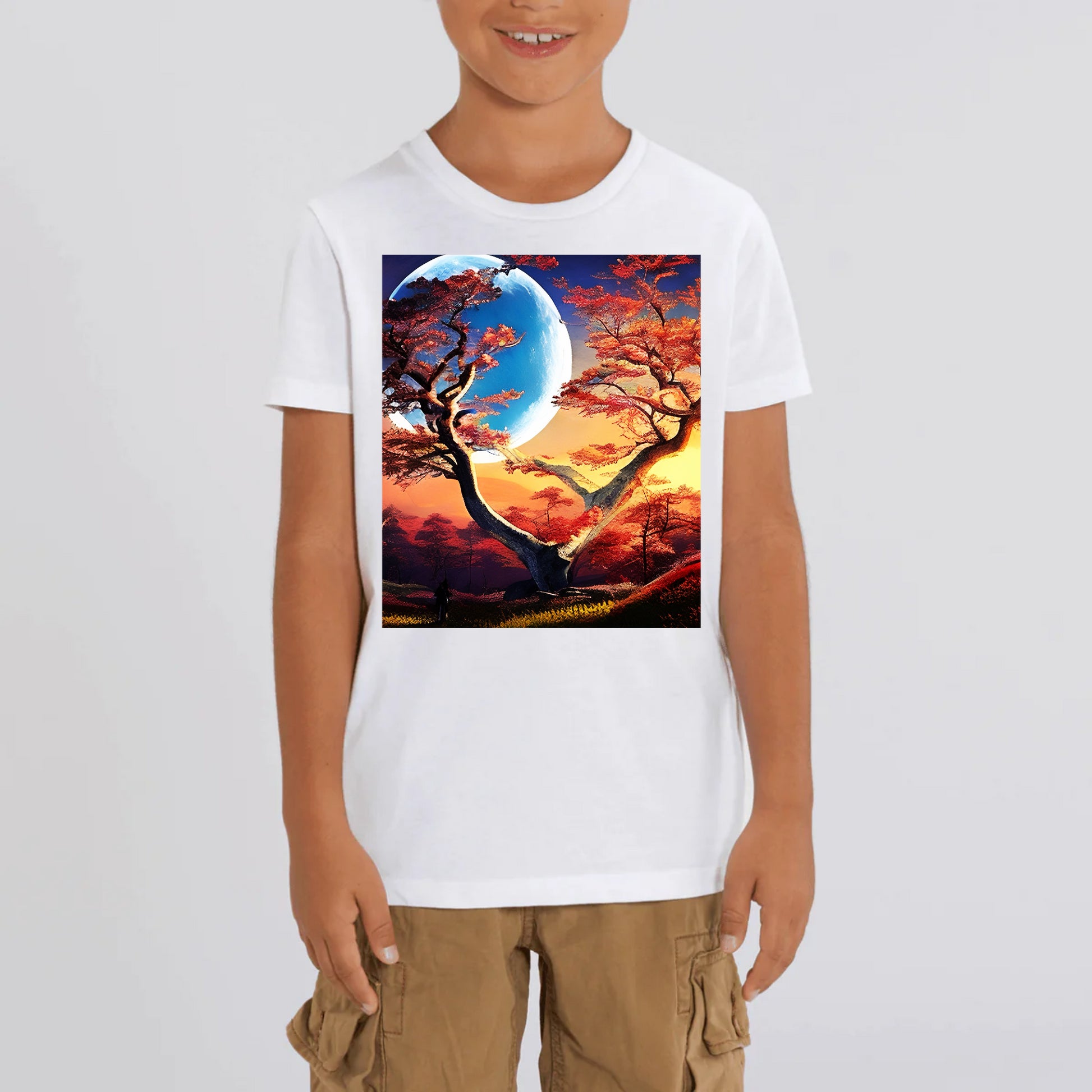 Moon & Tree Child T- Shirt