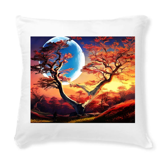 Moon & Tree Pillow/Cushion Cover only