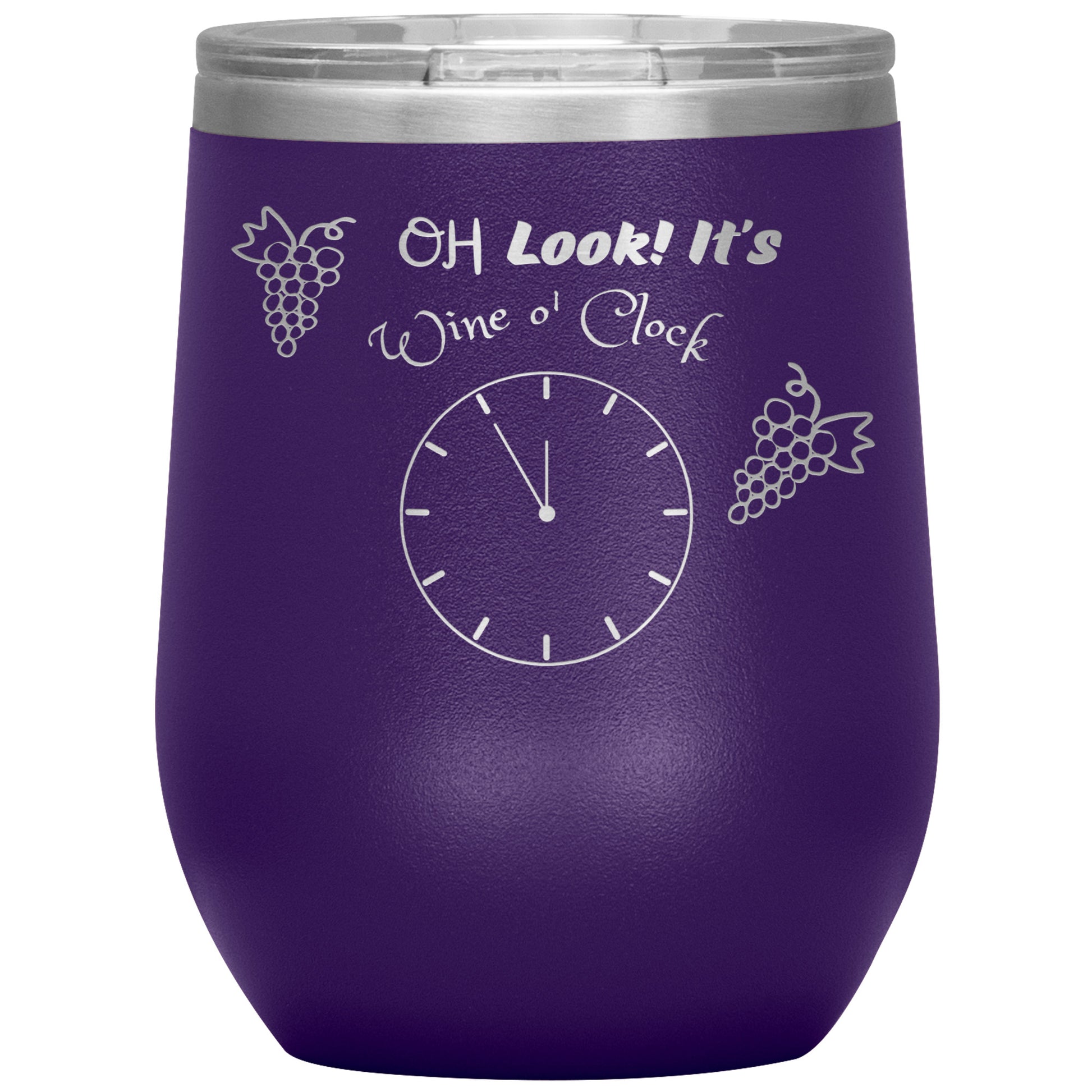 Wine Tumbler -Oh Look! It's Wine O'clock