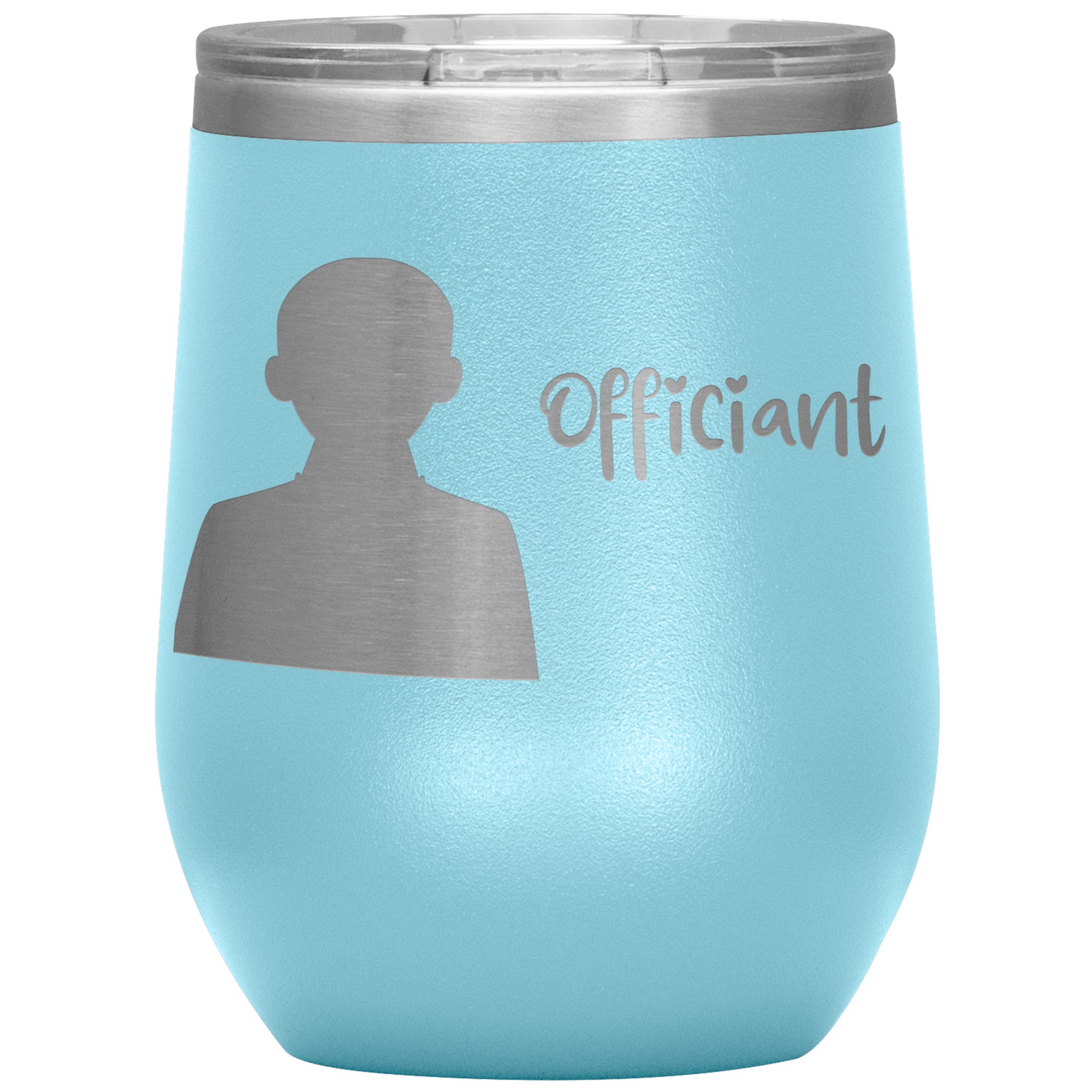 Wine Tumbler For The Wedding Officiant