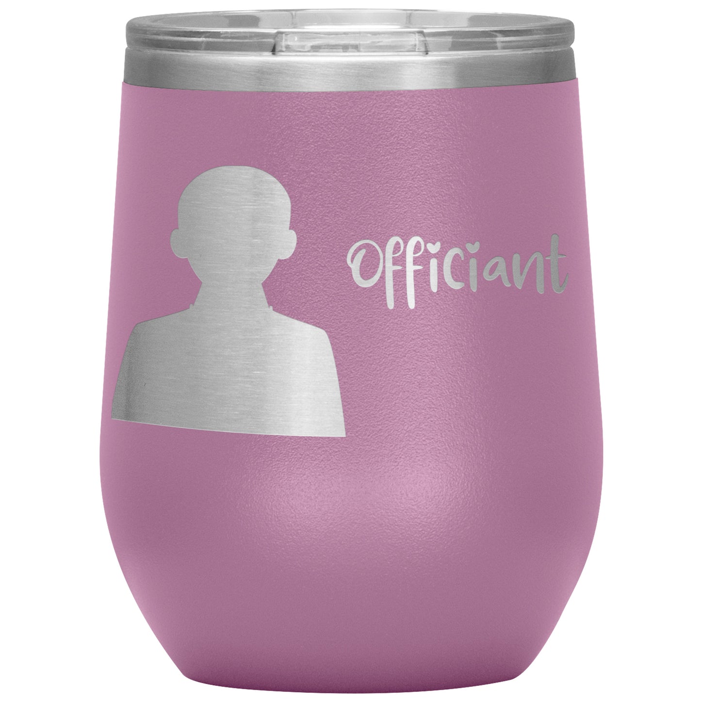 Wine Tumbler For The Wedding Officiant