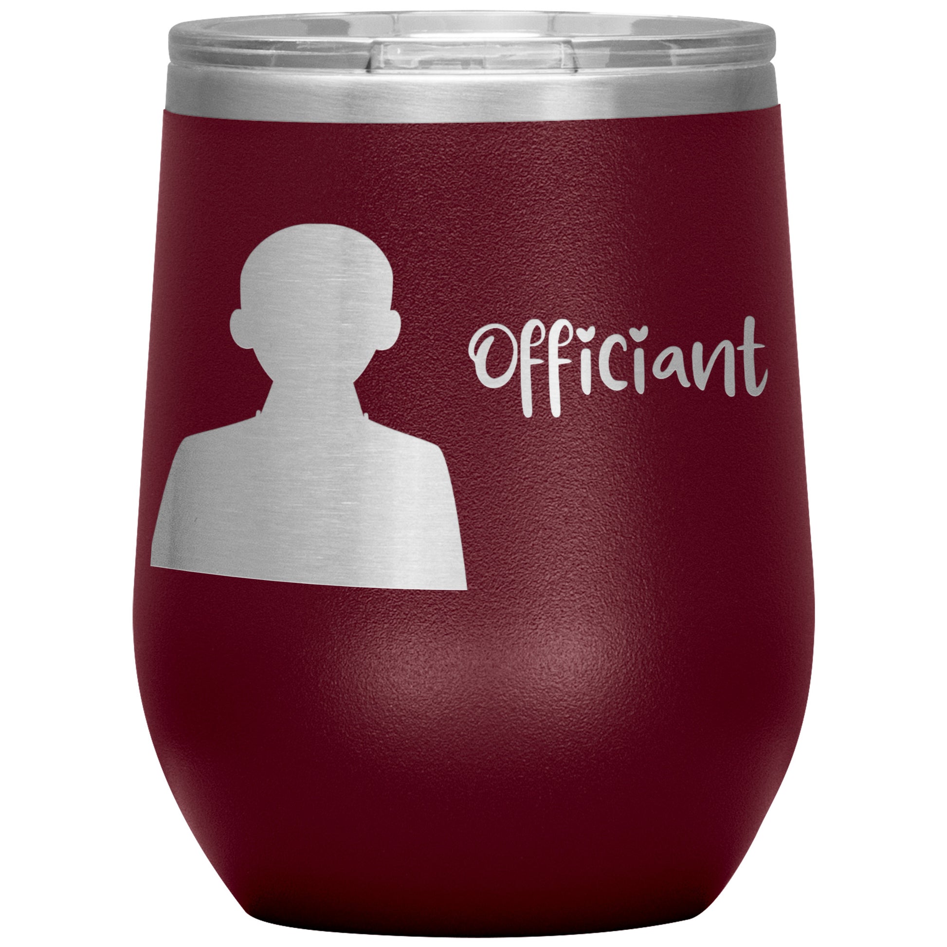Wine Tumbler For The Wedding Officiant