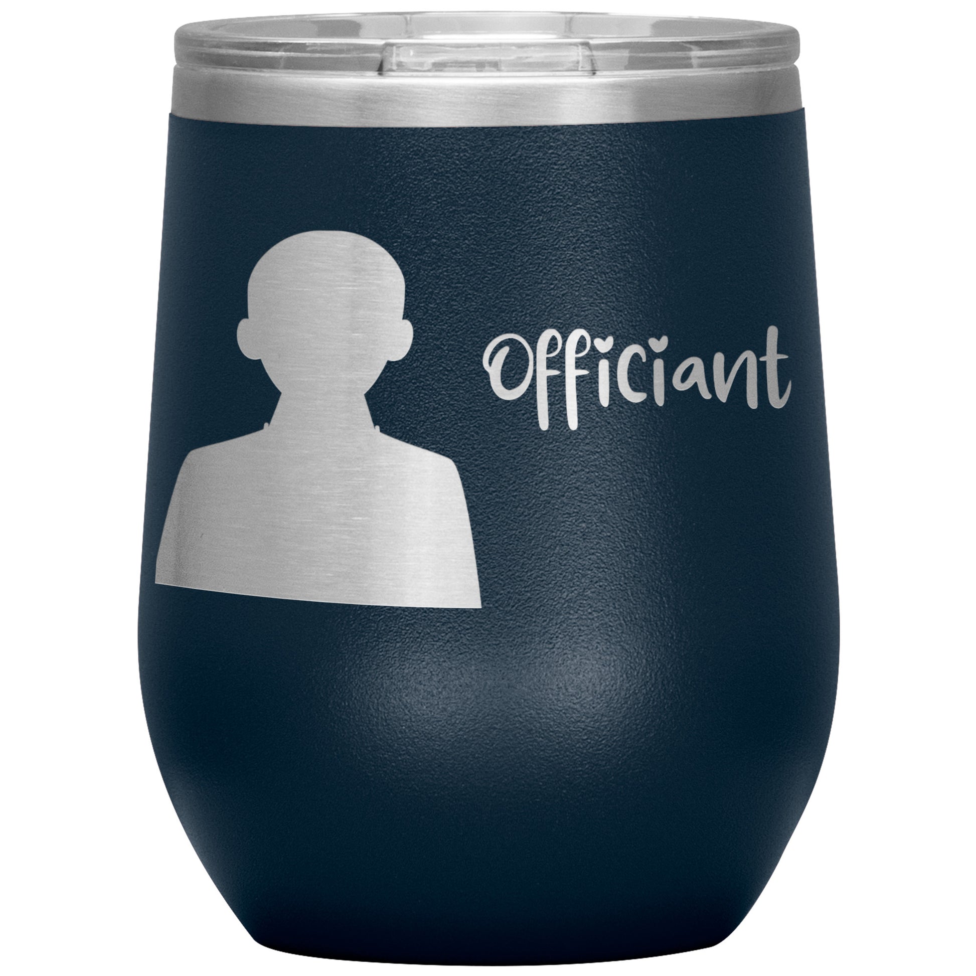 Wine Tumbler For The Wedding Officiant