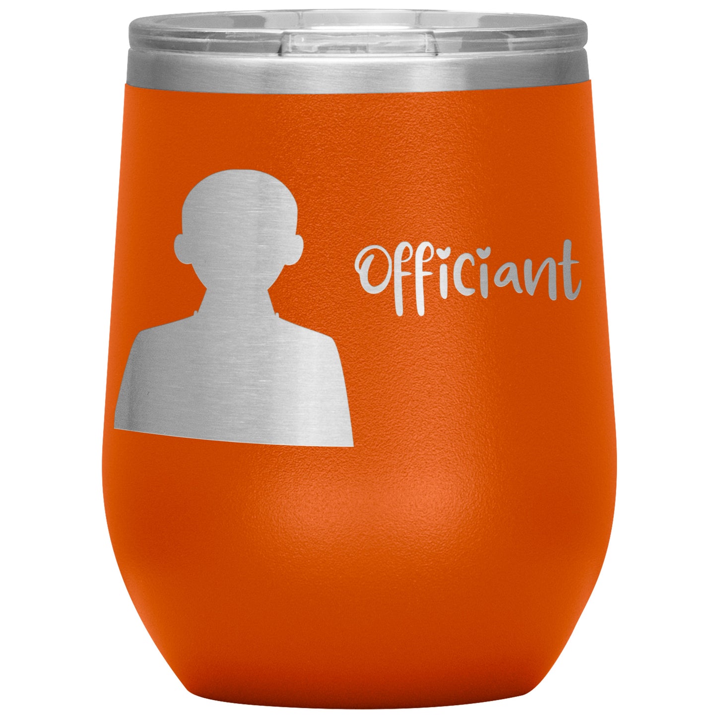 Wine Tumbler For The Wedding Officiant