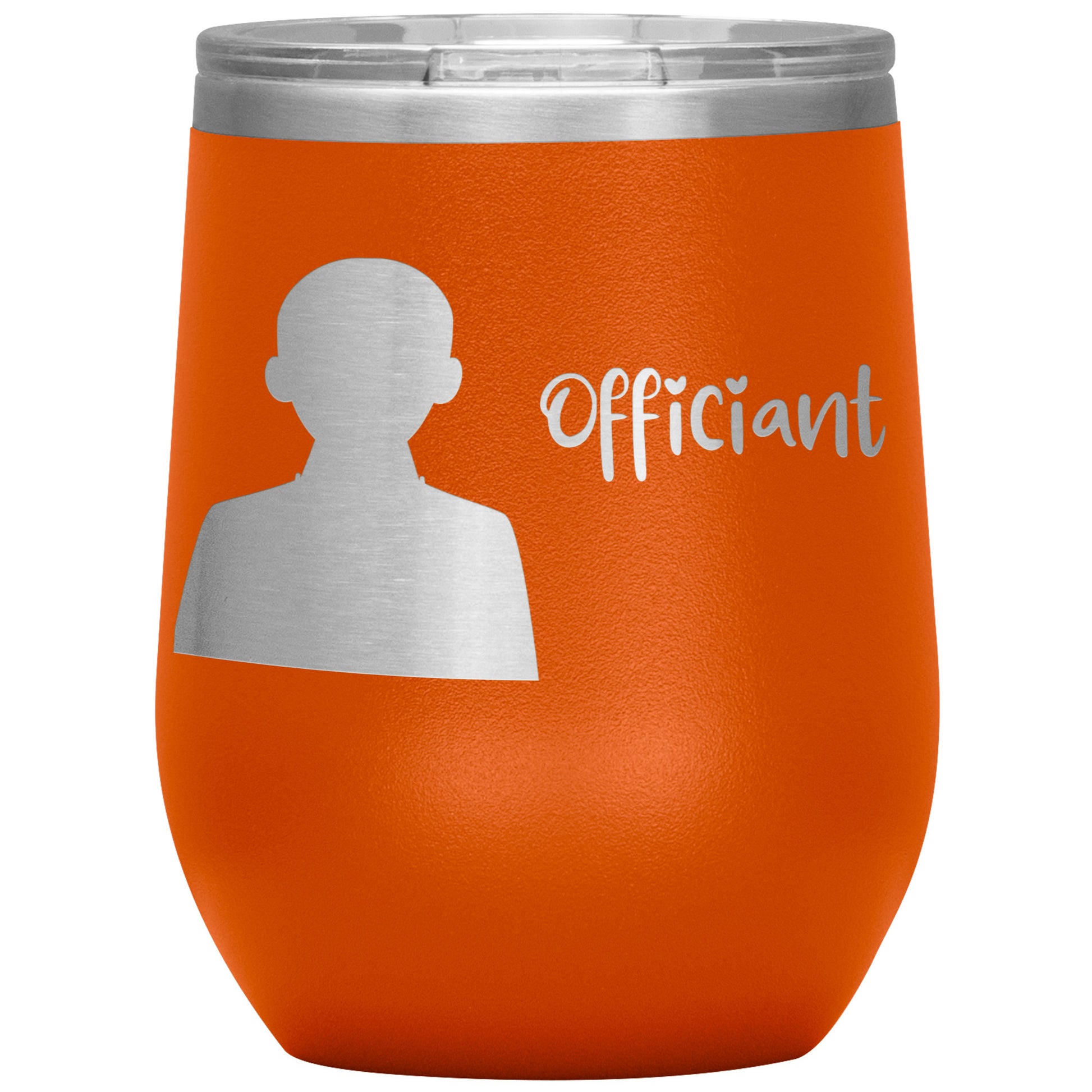 Wine Tumbler For The Wedding Officiant