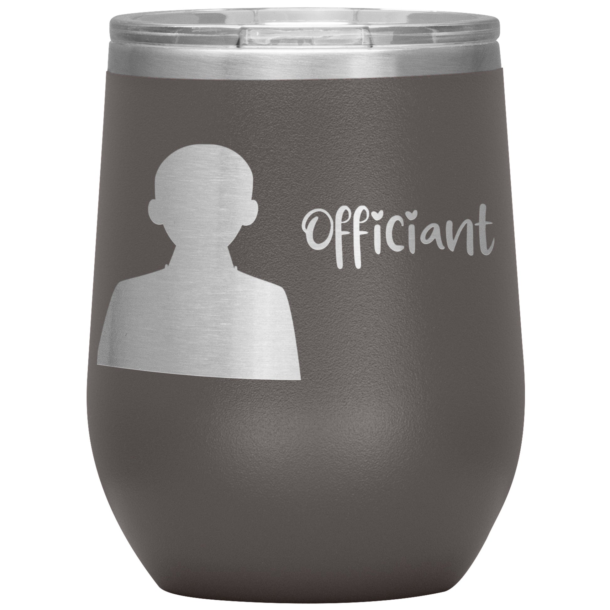 Wine Tumbler For The Wedding Officiant