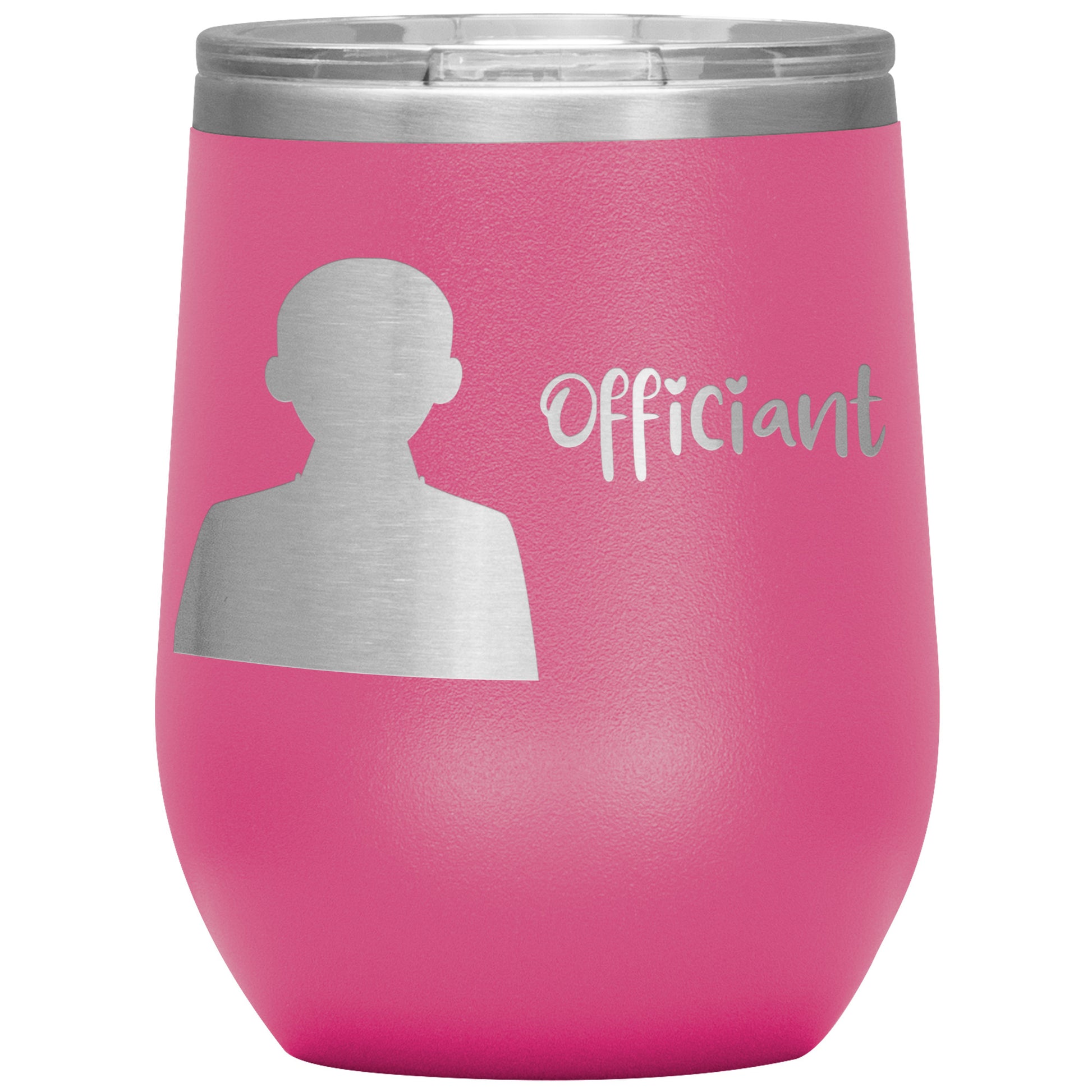 Wine Tumbler For The Wedding Officiant