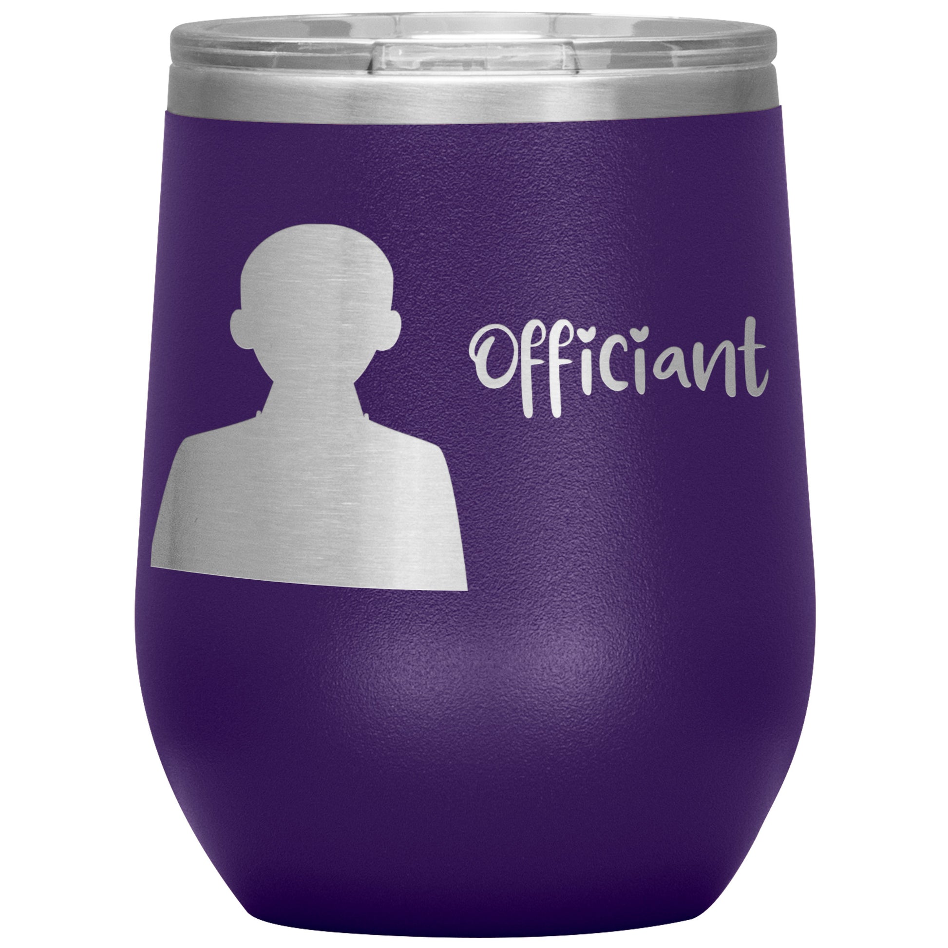 Wine Tumbler For The Wedding Officiant