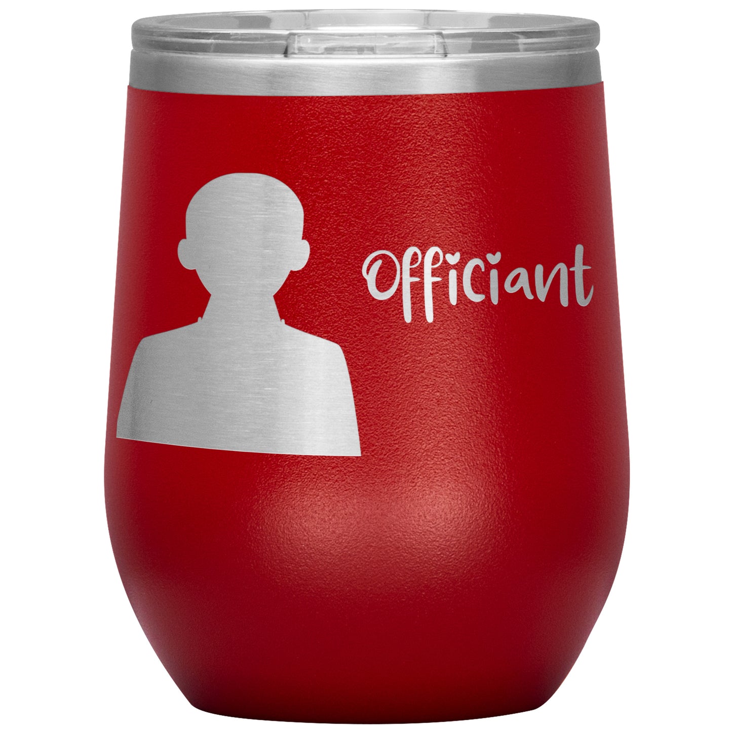 Wine Tumbler For The Wedding Officiant