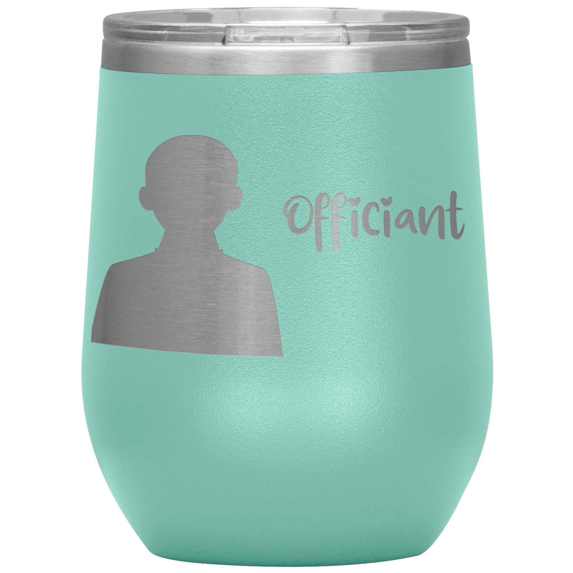 Wine Tumbler For The Wedding Officiant