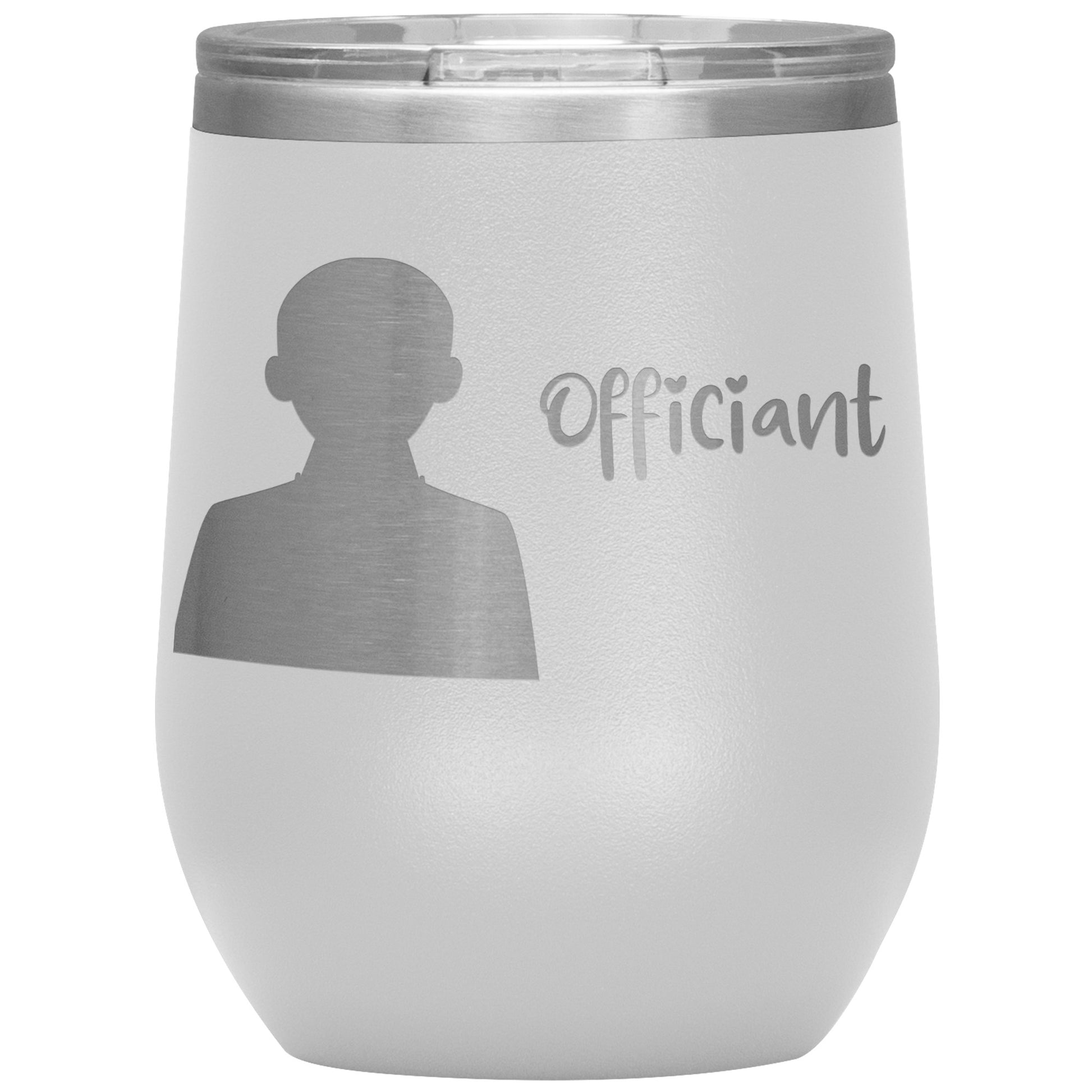 Wine Tumbler For The Wedding Officiant