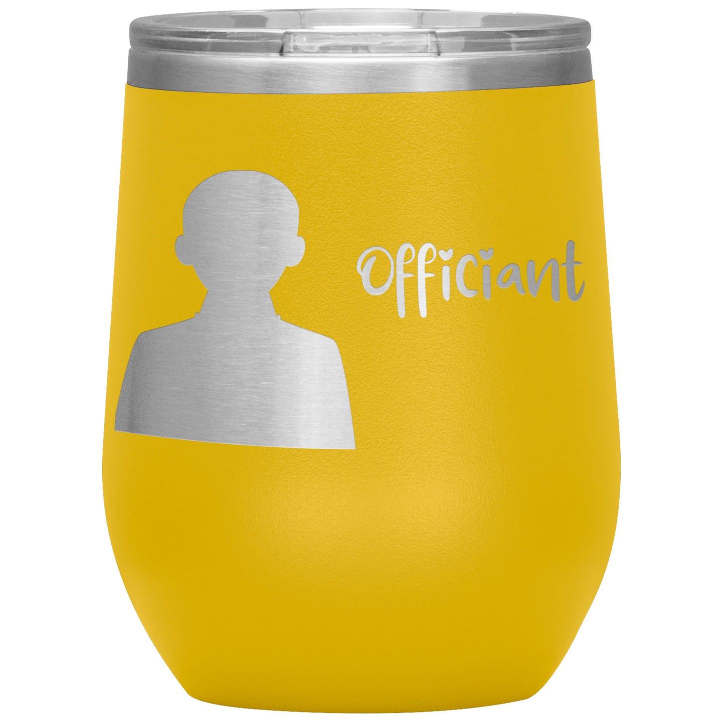 Wine Tumbler For The Wedding Officiant