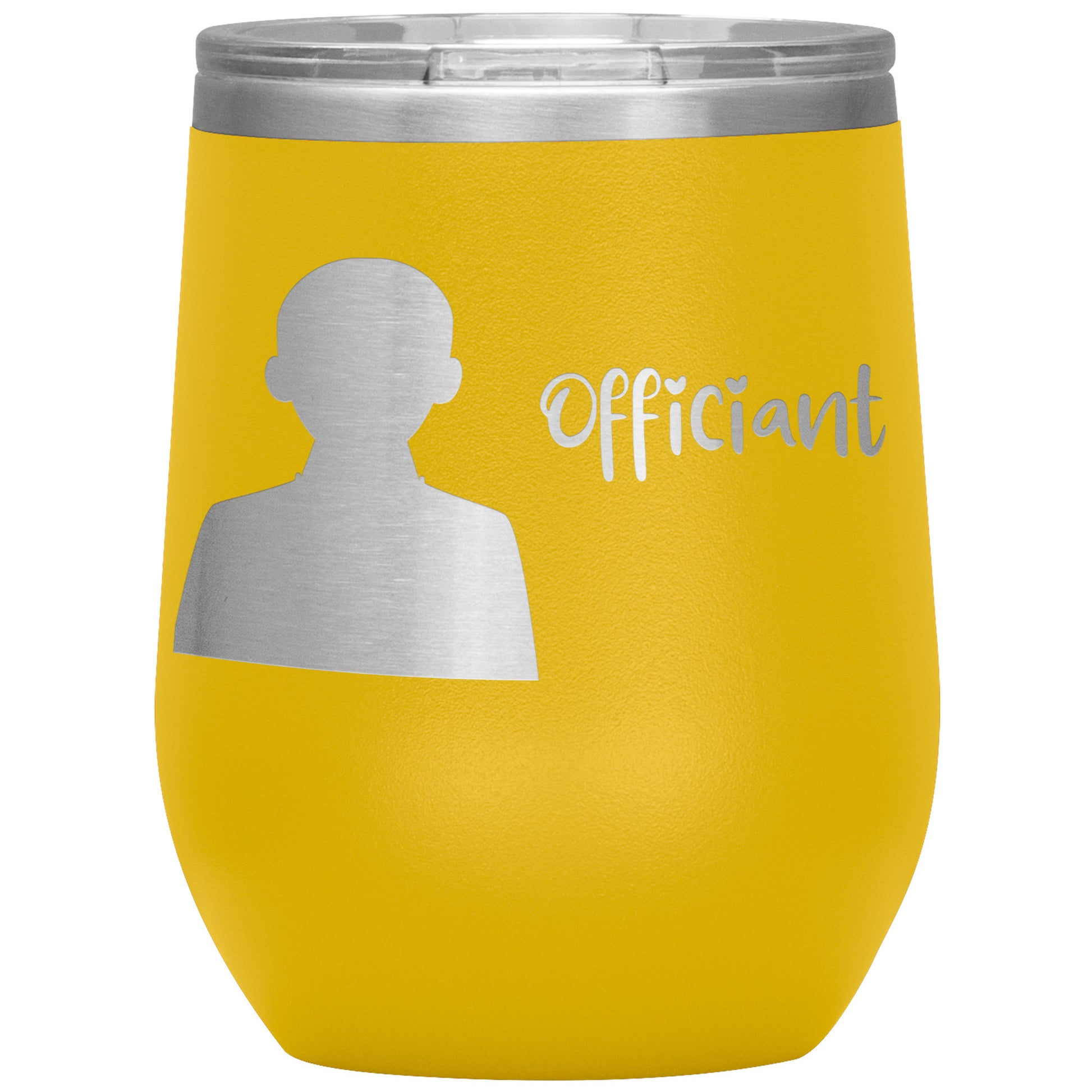 Wine Tumbler For The Wedding Officiant