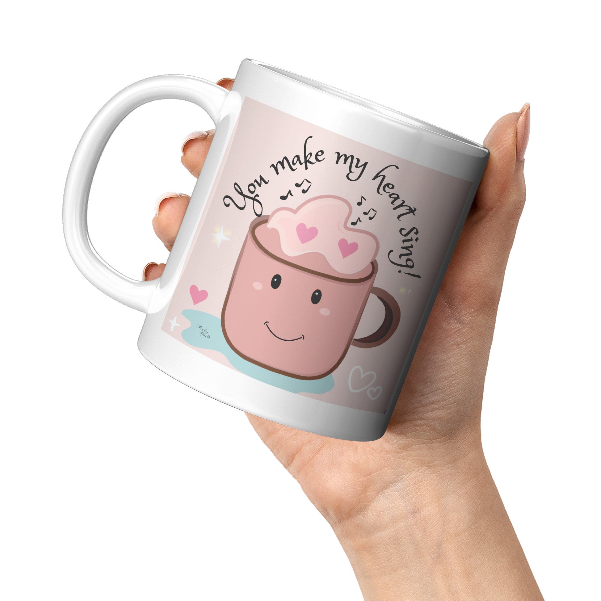 You Make My Heart Sing Coffee Mug