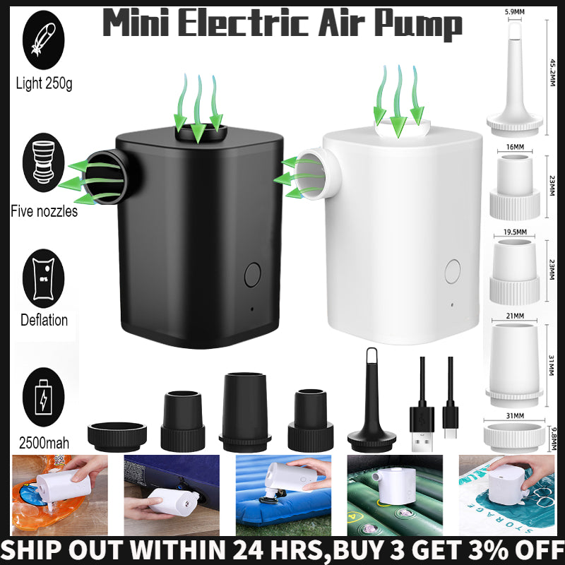 Mini Air Pump for Air Beds/Air Mattress