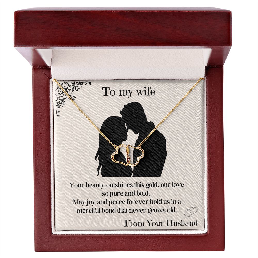 Everlasting Love For My Wife Necklace, By Rachy Sparkle