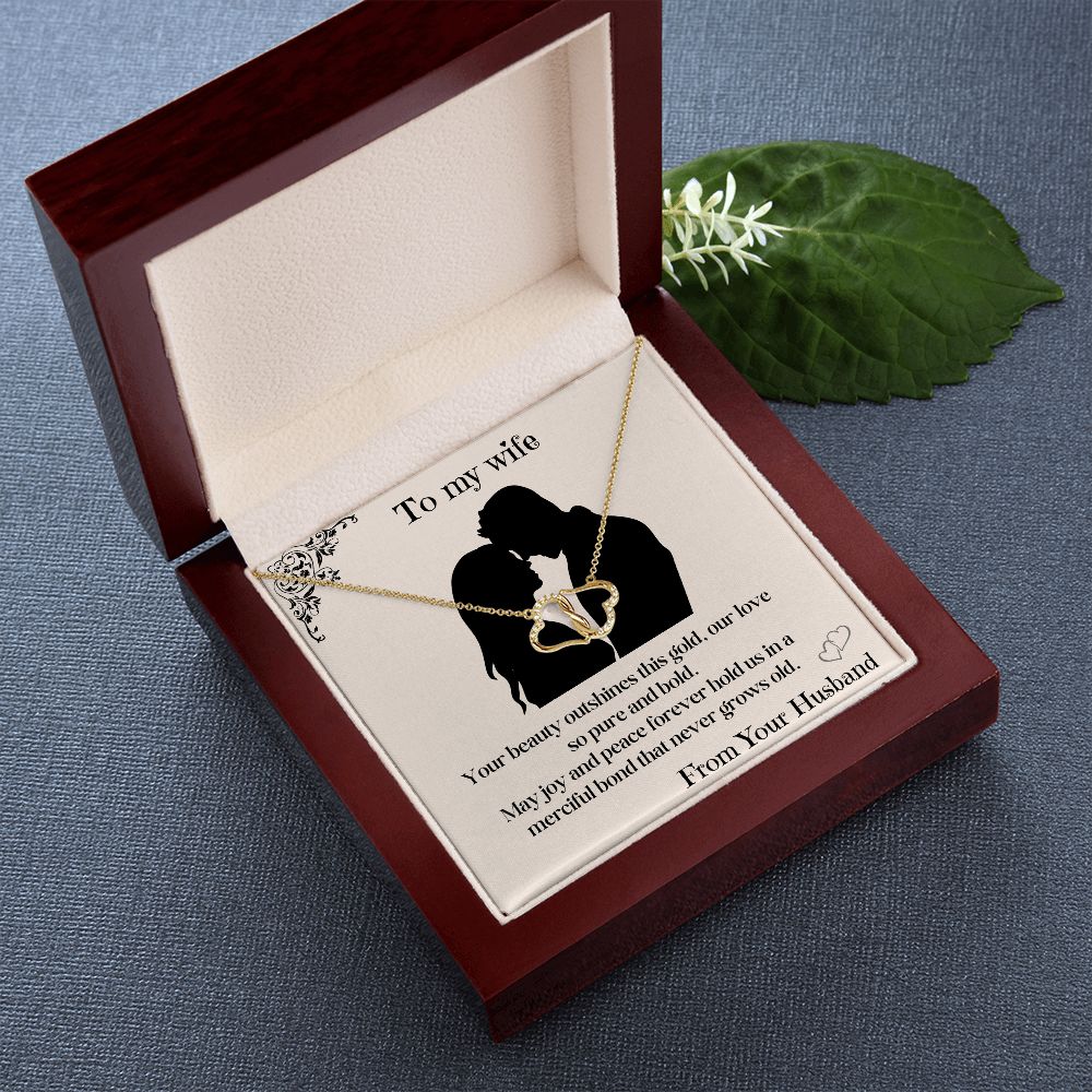 Everlasting Love For My Wife Necklace, By Rachy Sparkle